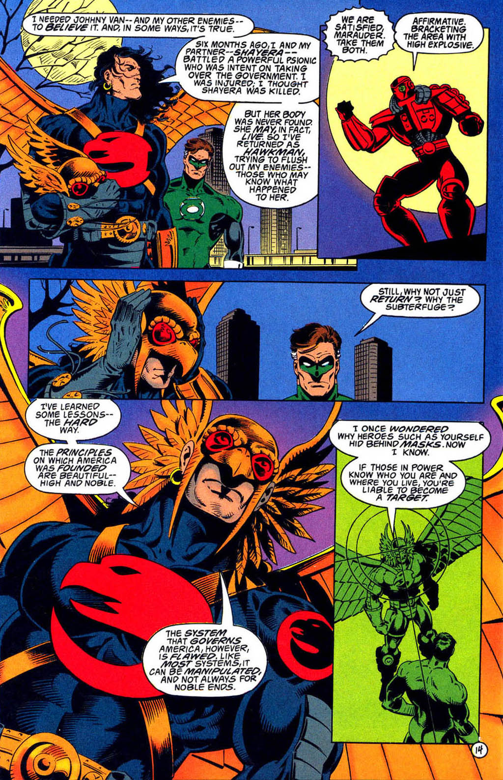 Hawkman (1993) Issue #2 #5 - English 15