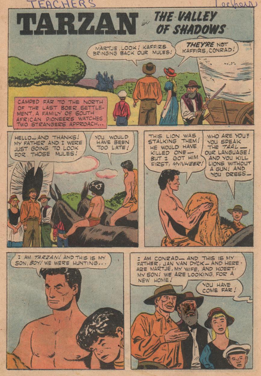 Read online Tarzan (1948) comic -  Issue #94 - 19