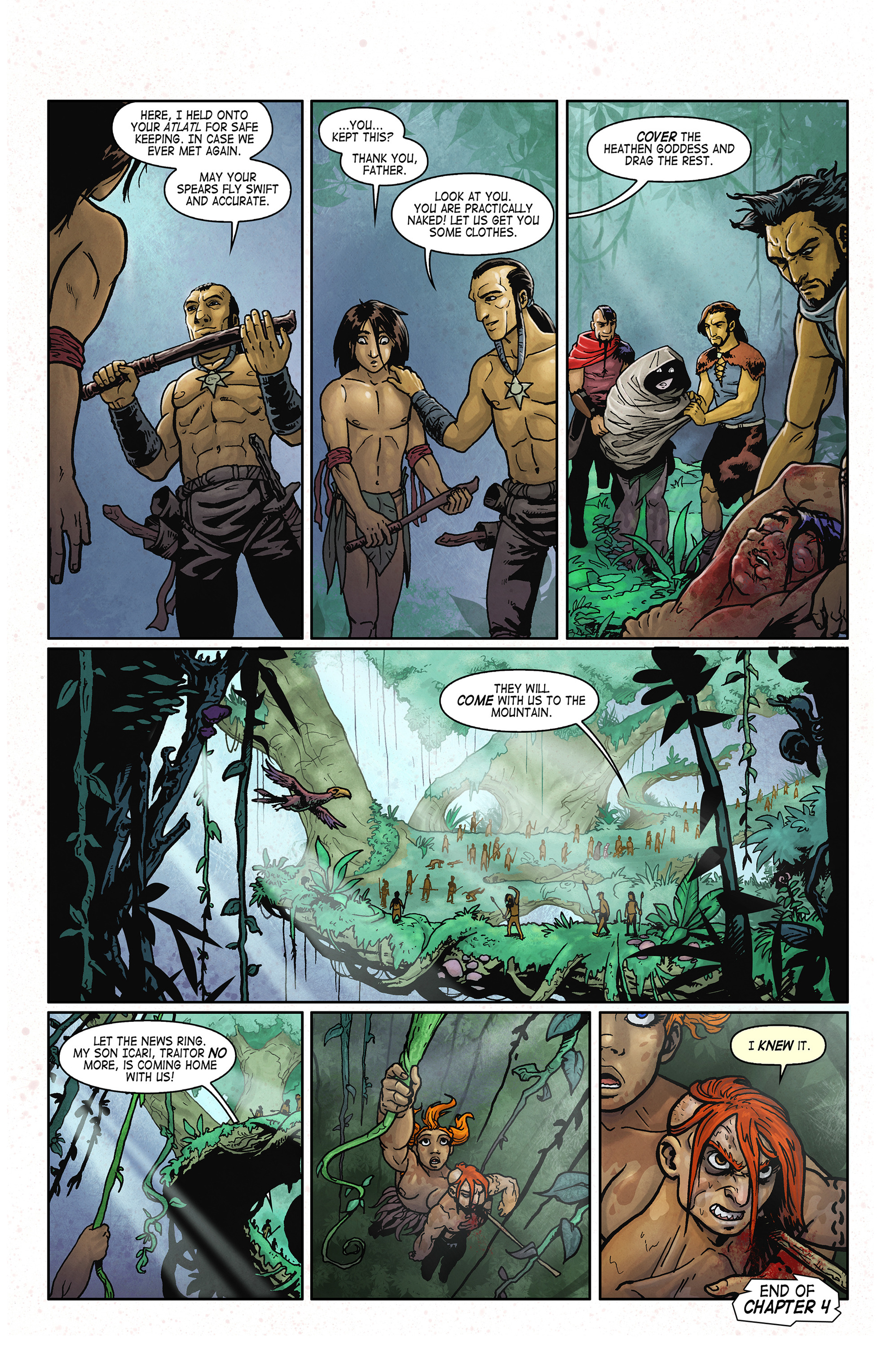 Read online Hominids comic -  Issue #4 - 28