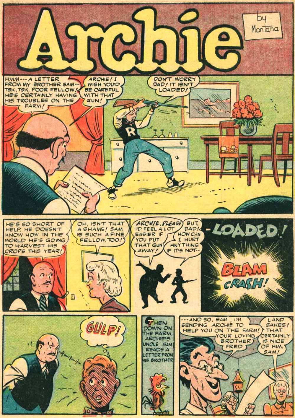 Read online Pep Comics comic -  Issue #38 - 54