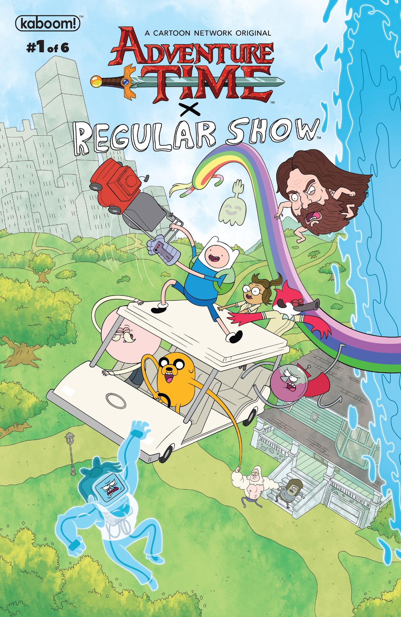 Read online Adventure Time/Regular Show comic -  Issue #1 - 1