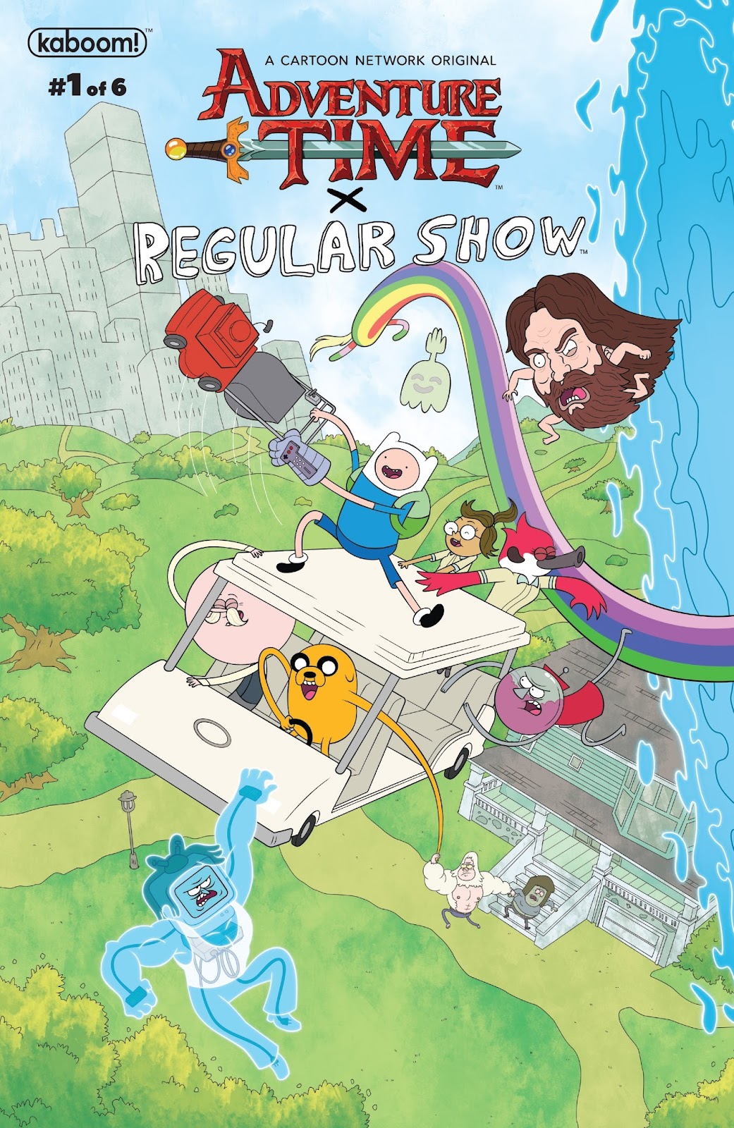 Adventure Time/Regular Show issue 1 - Page 1