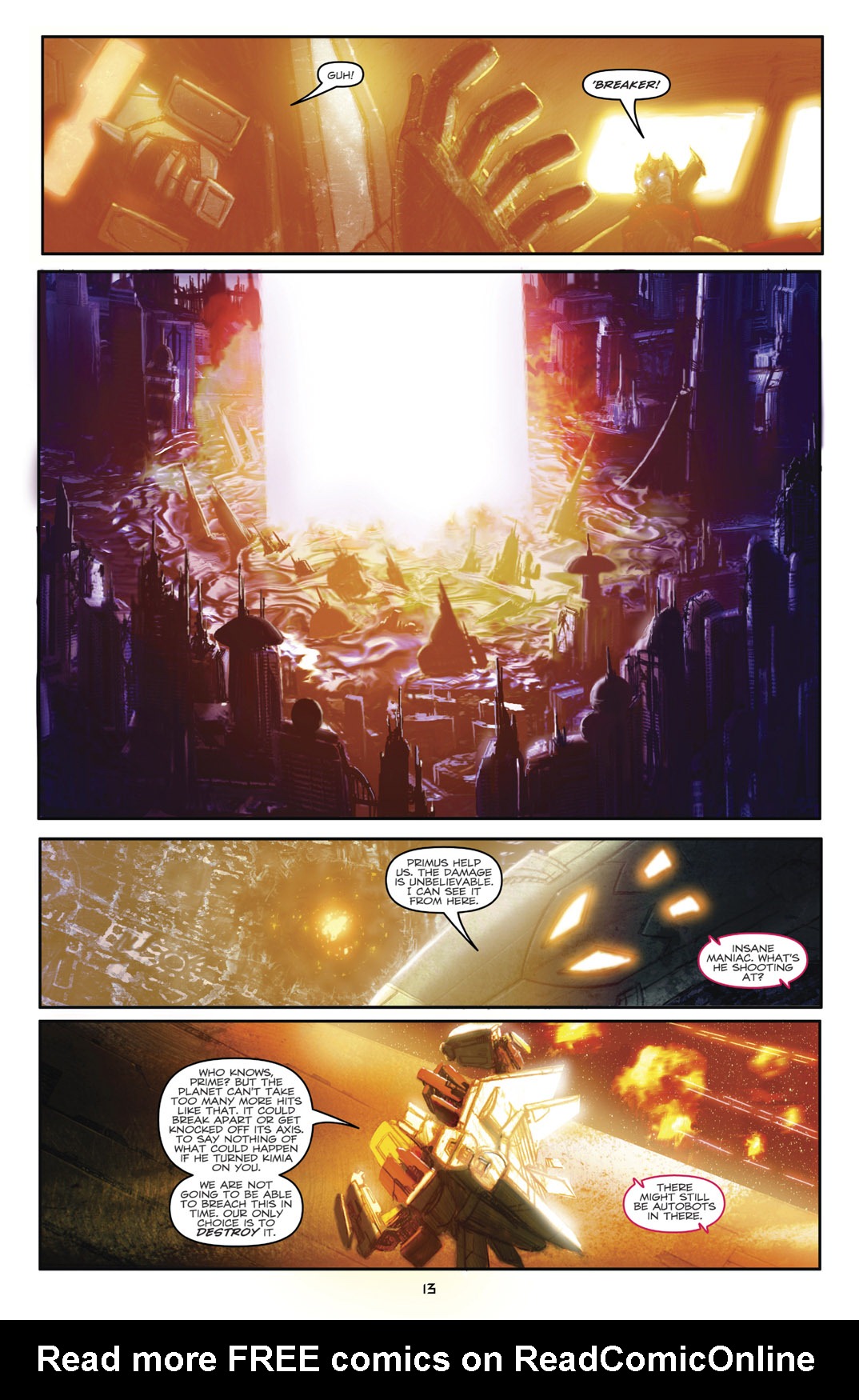 Read online The Transformers (2009) comic -  Issue #26 - 16