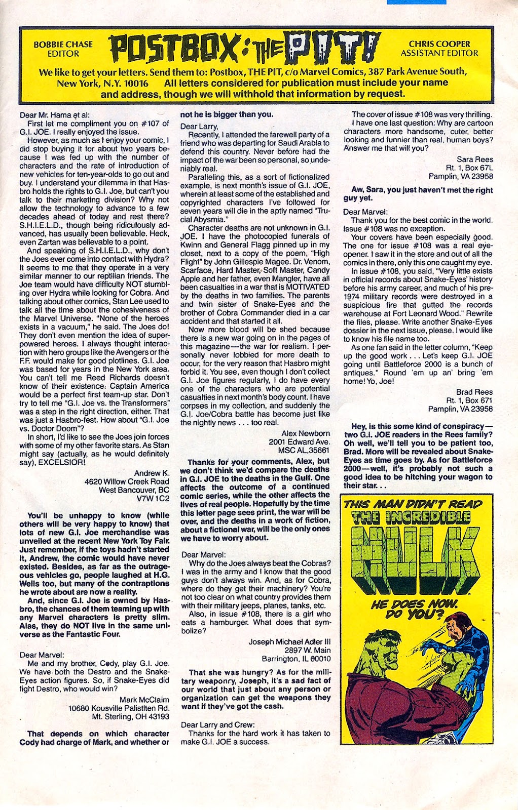 G.I. Joe: A Real American Hero issue 113 - Page 24