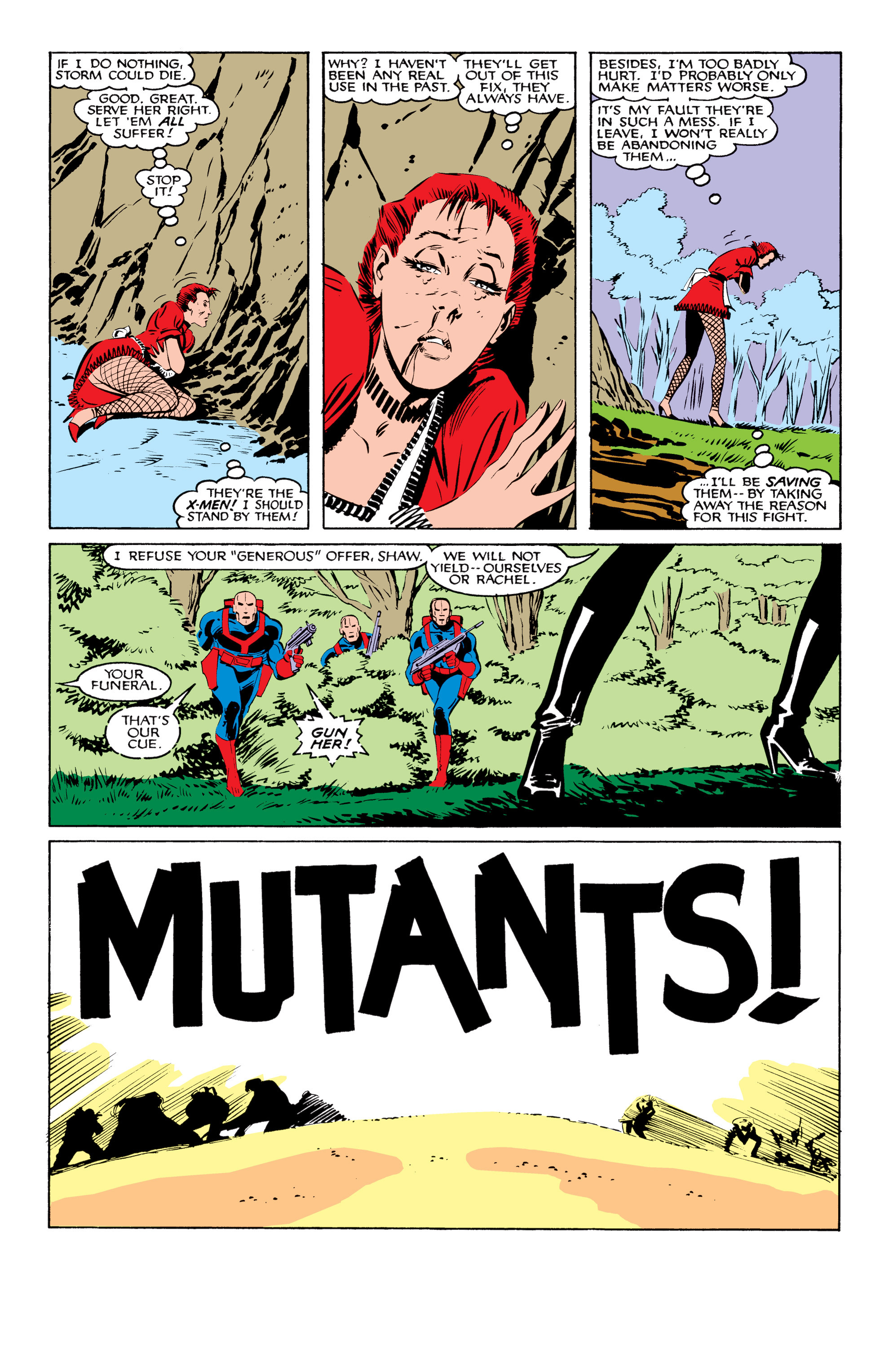 Read online Uncanny X-Men (1963) comic -  Issue #208 - 22