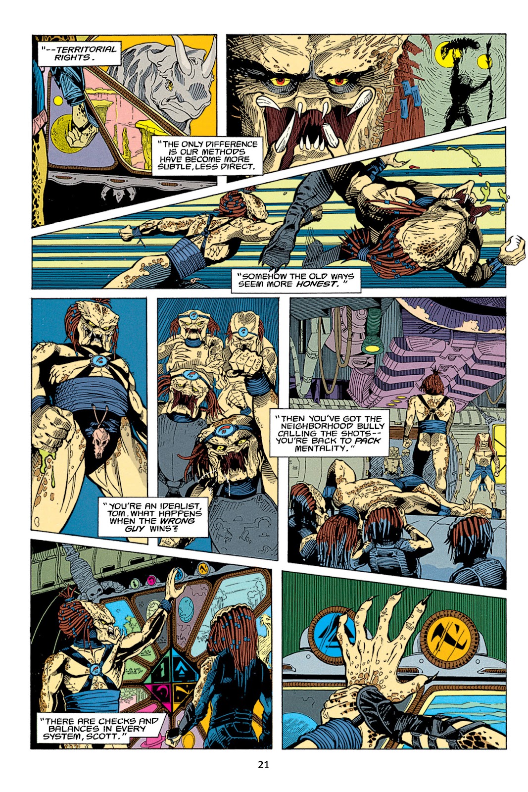 Aliens vs. Predator Omnibus issue TPB 1 Part 1 - Page 21