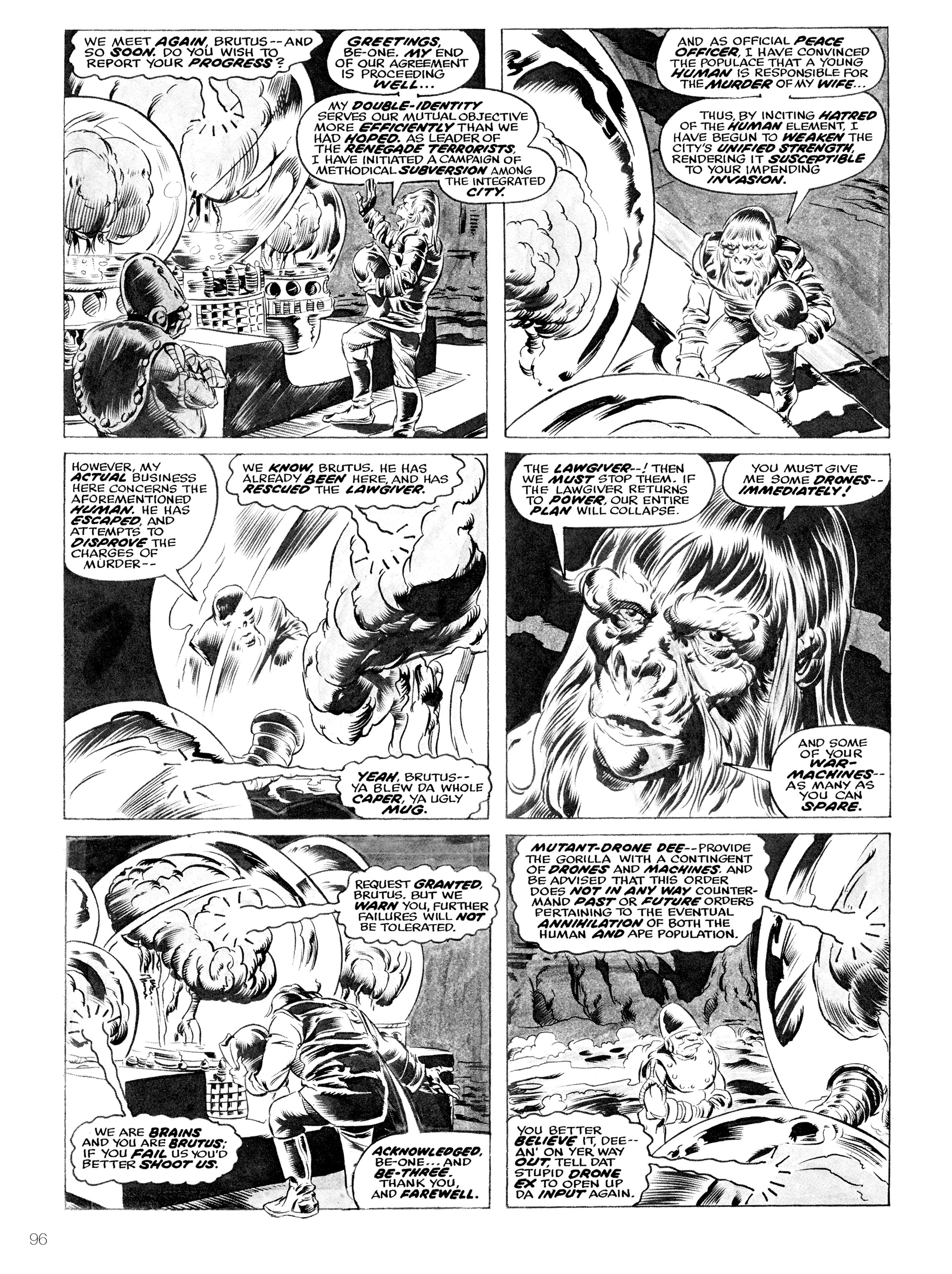 Read online Planet of the Apes: Archive comic -  Issue # TPB 1 (Part 1) - 92