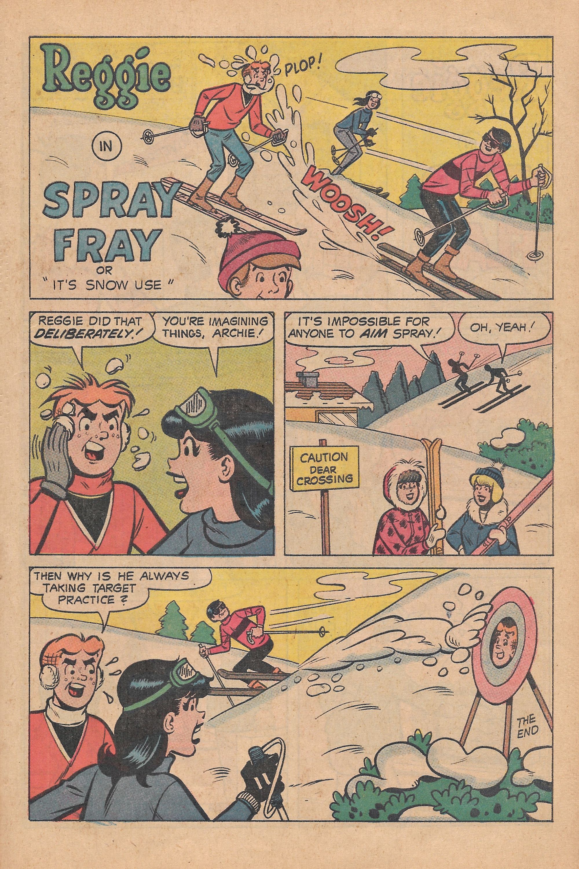 Read online Reggie's Wise Guy Jokes comic -  Issue #12 - 29