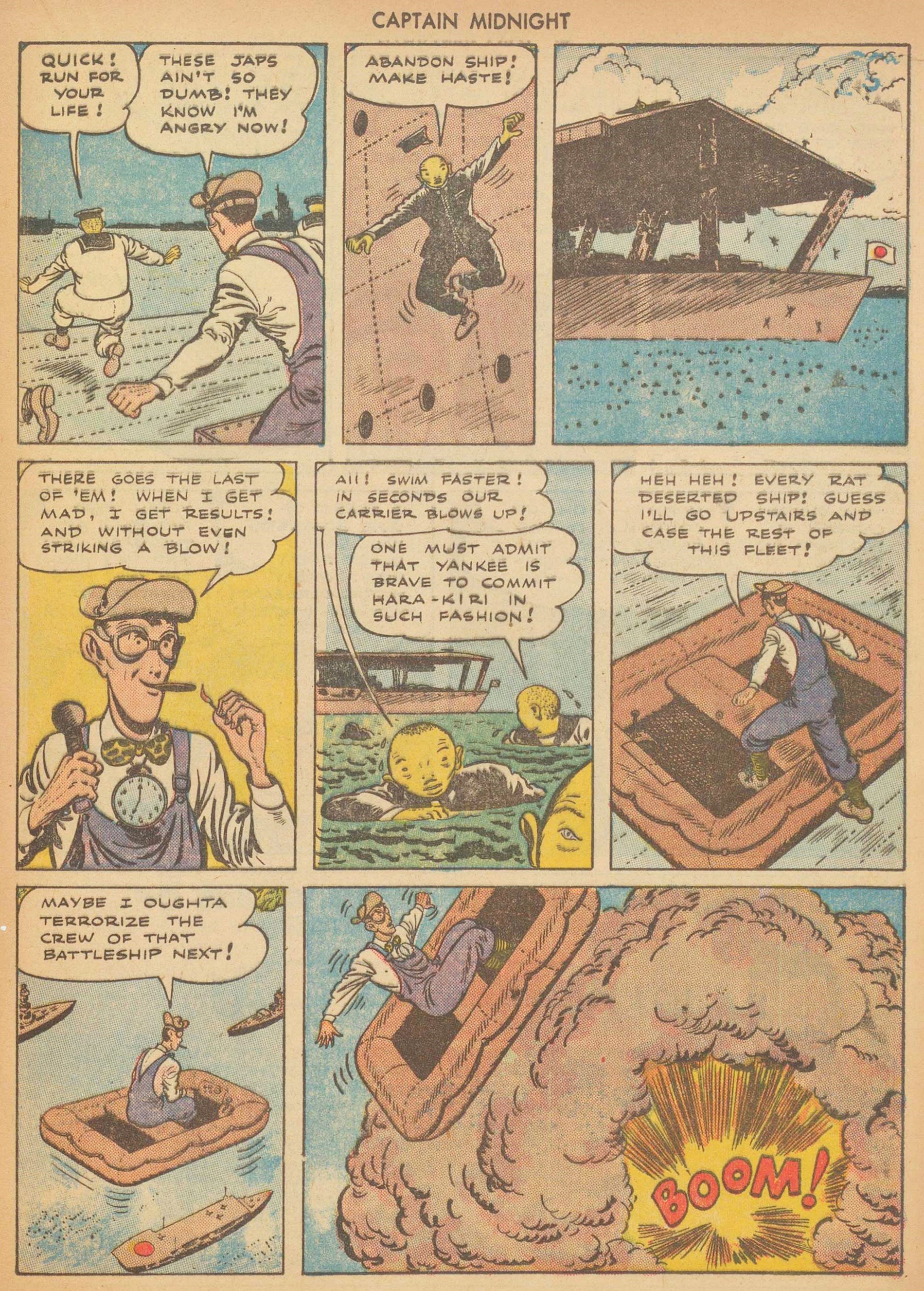 Read online Captain Midnight (1942) comic -  Issue #27 - 21