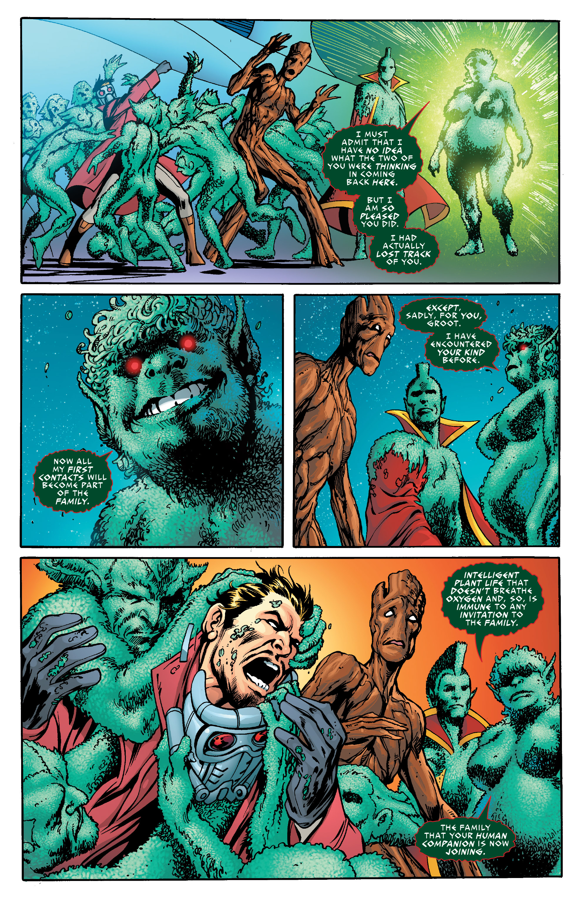 Read online Guardians of the Galaxy: Mother Entropy comic -  Issue #5 - 7