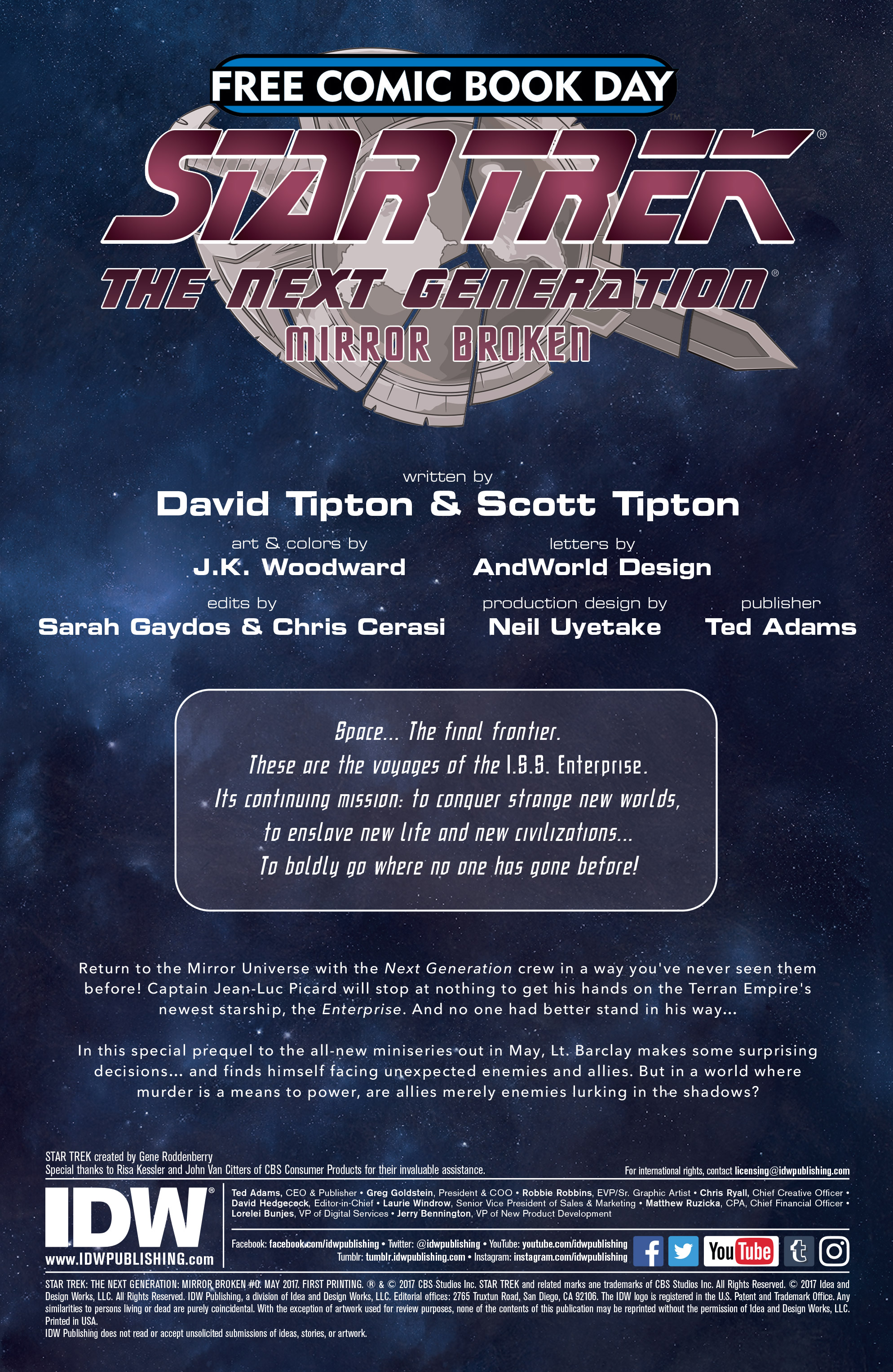 Read online Star Trek: The Next Generation: Mirror Broken comic -  Issue #0 - 2