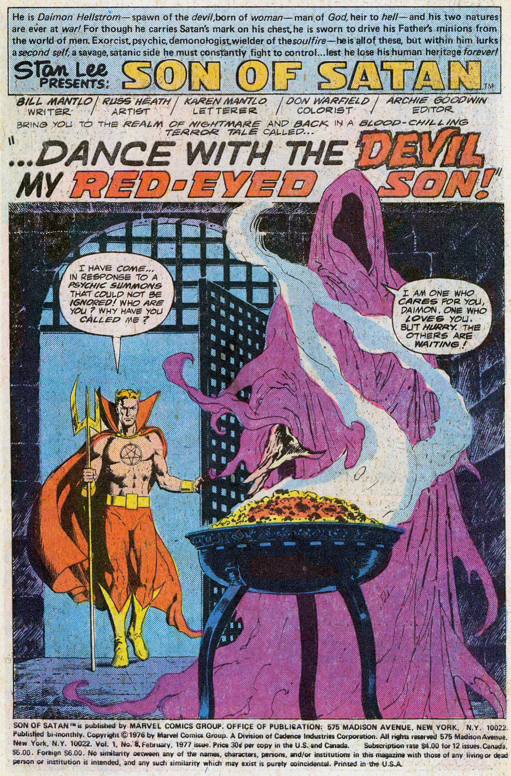 Read online Son of Satan comic -  Issue #8 - 3