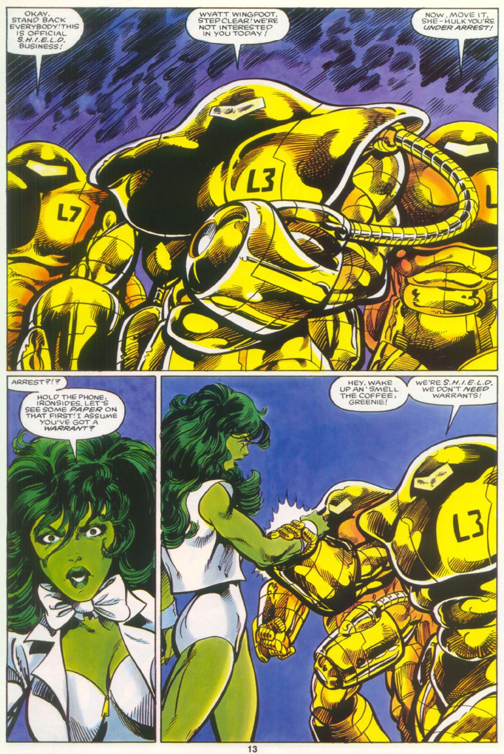 Read online Marvel Graphic Novel comic -  Issue #18 - The Sensational She-Hulk - 14