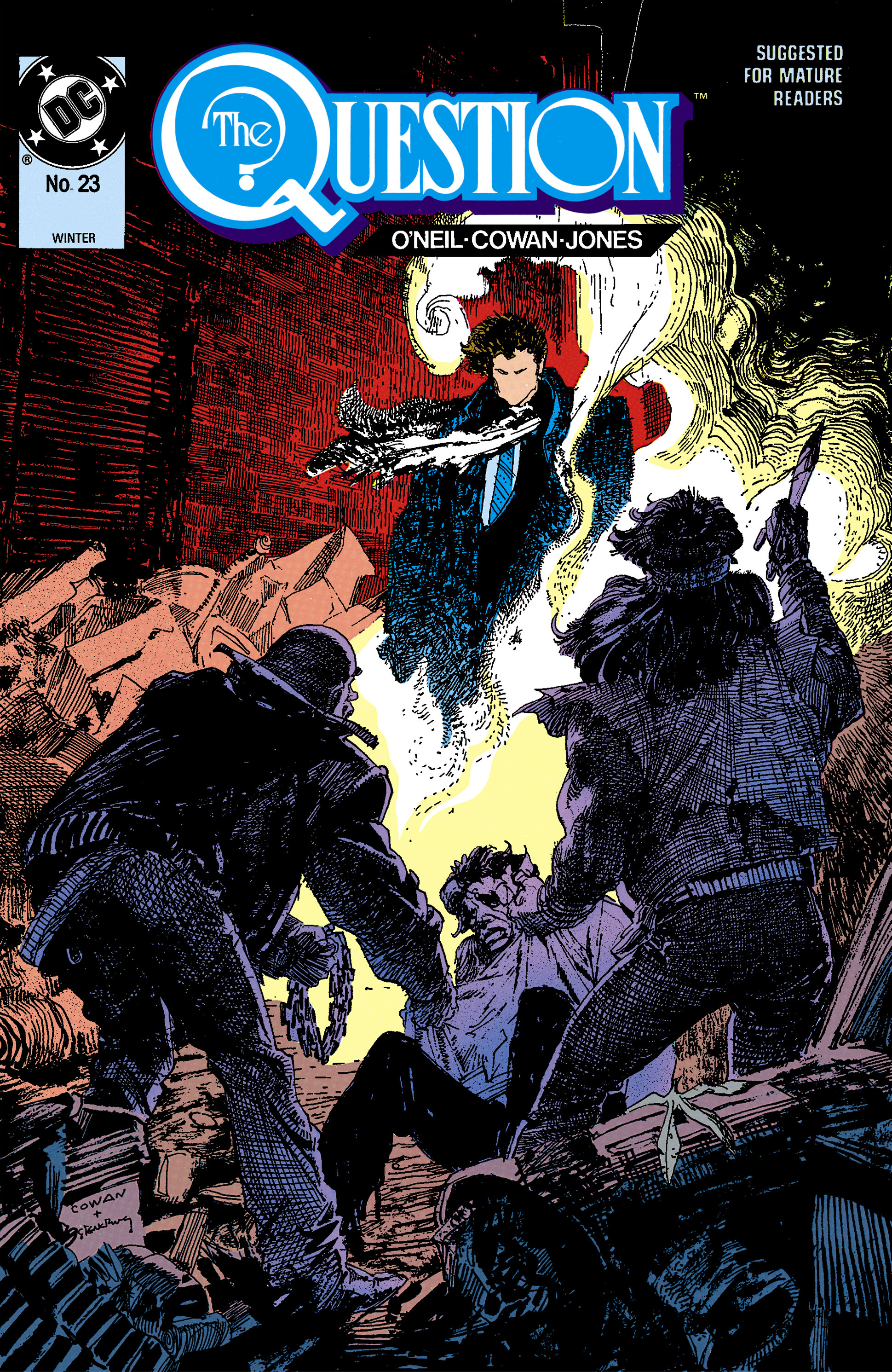 Read online The Question (1987) comic -  Issue #23 - 1