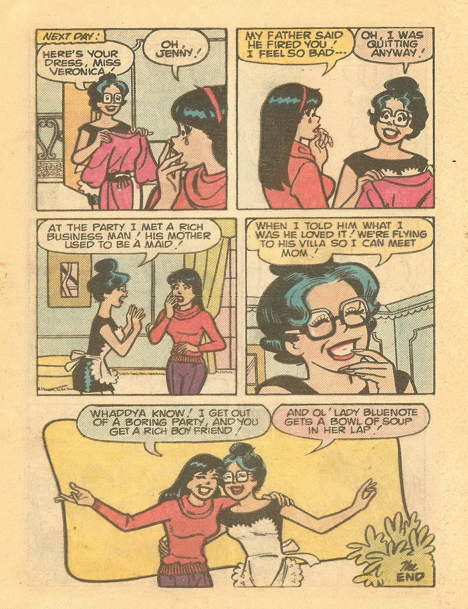 Read online Betty and Veronica Digest Magazine comic -  Issue #27 - 59