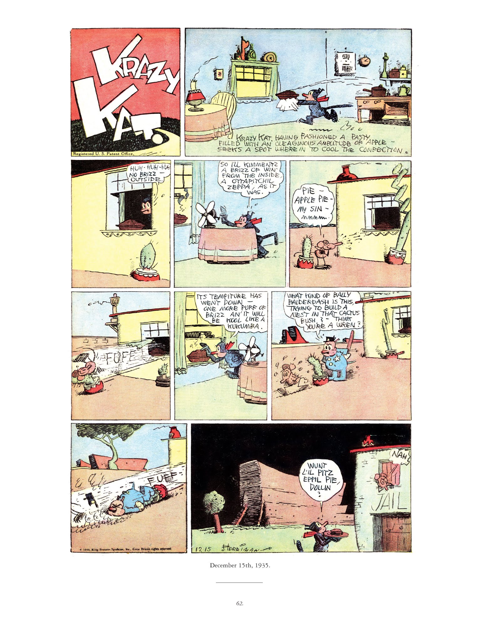 Read online Krazy & Ignatz comic -  Issue # TPB 9 - 60