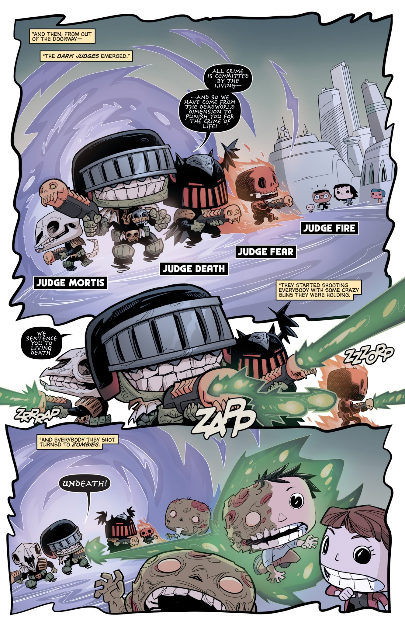Read online Judge Dredd Funko Universe comic -  Issue # Full - 21