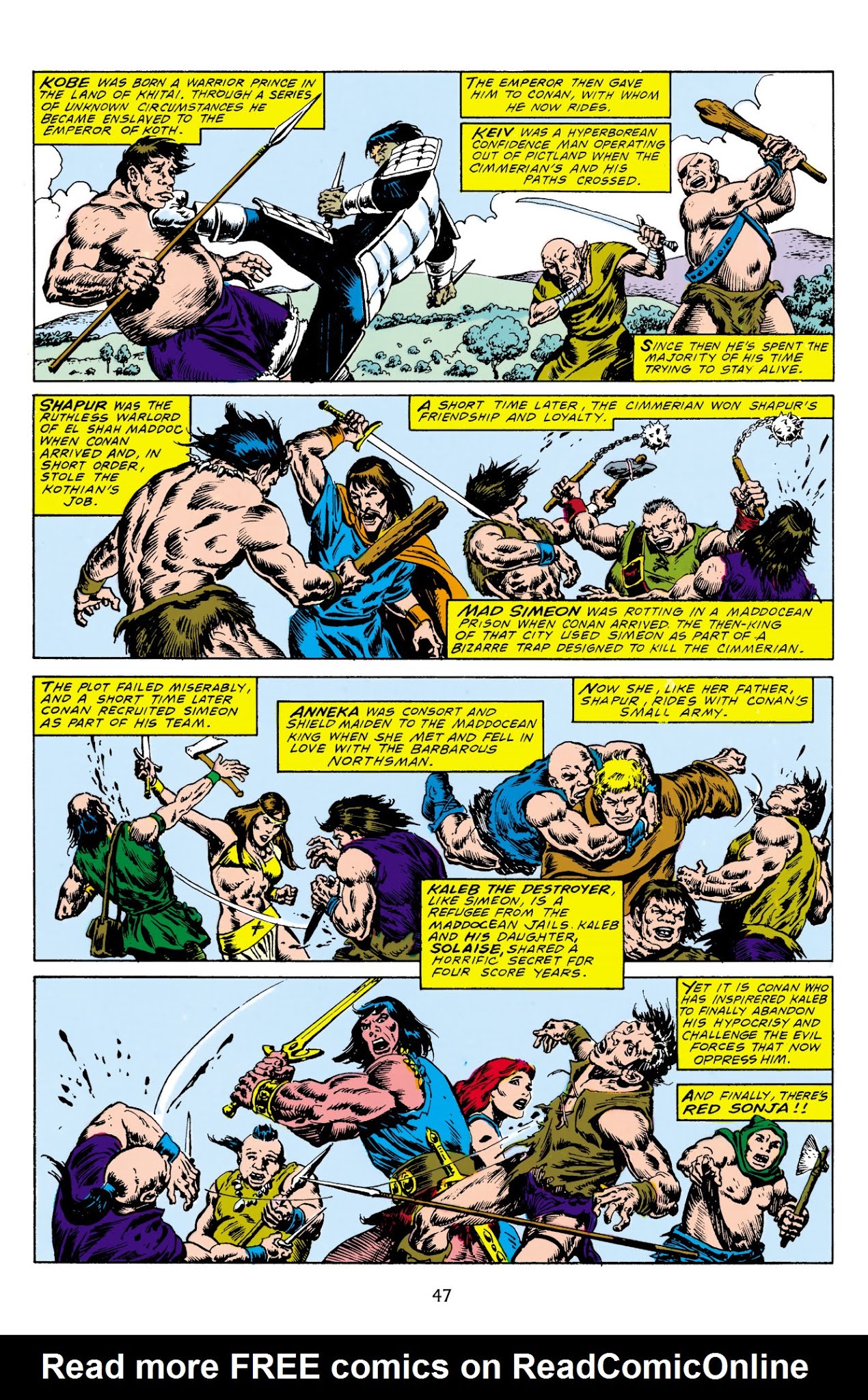 Read online The Chronicles of Conan comic -  Issue # TPB 26 (Part 1) - 48
