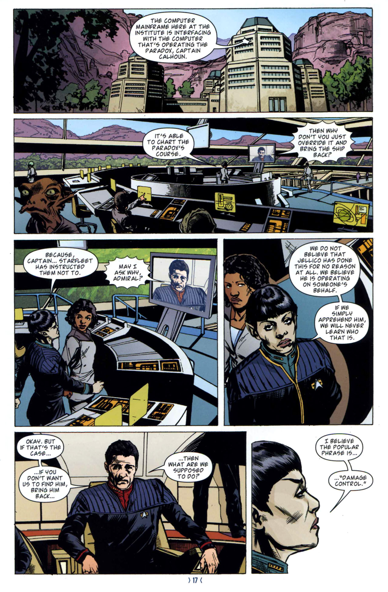 Read online Star Trek: New Frontier comic -  Issue #1 - 19