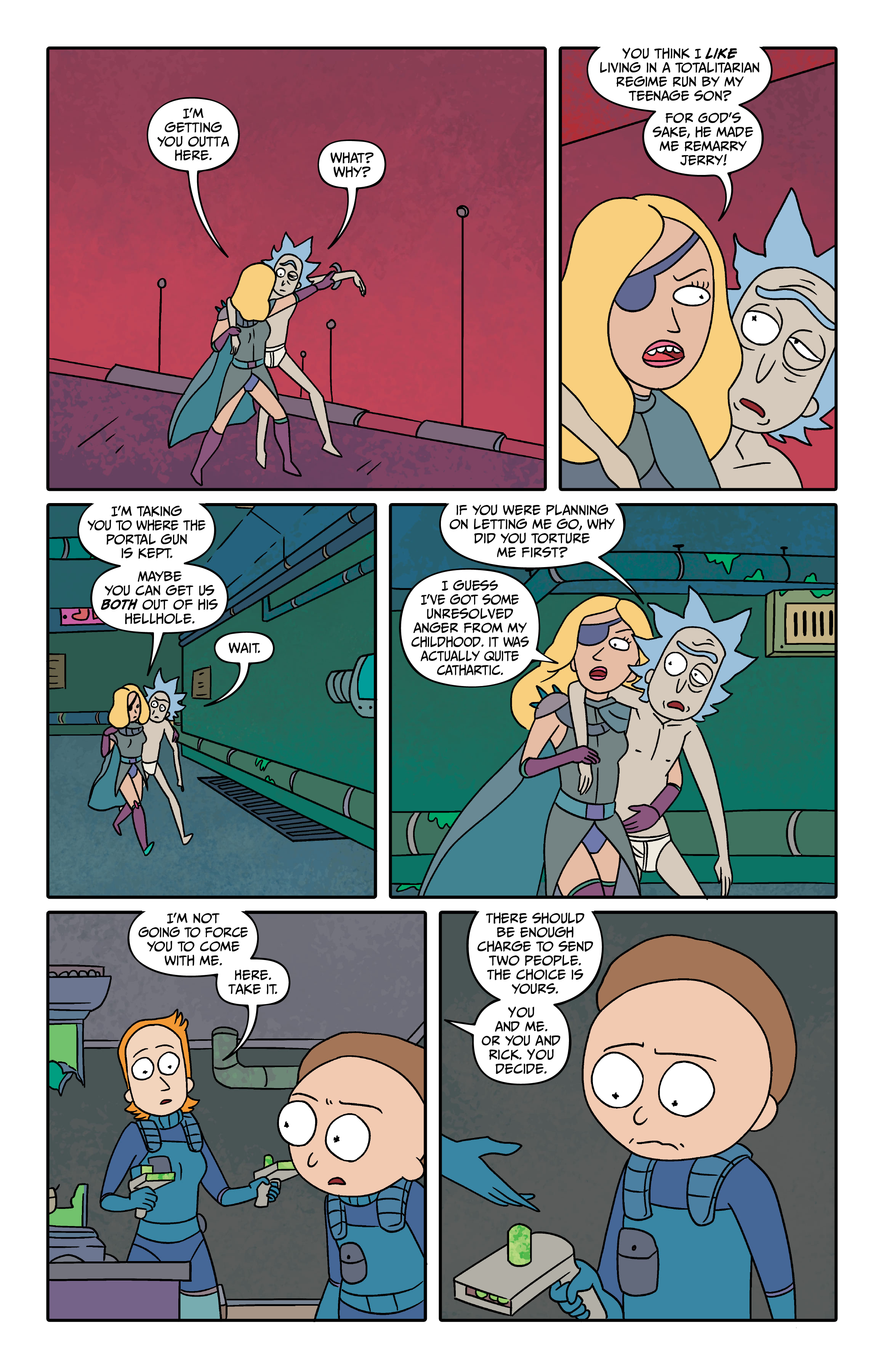 Read online Rick and Morty comic -  Issue # (2015) _Deluxe Edition 1 (Part 2) - 58