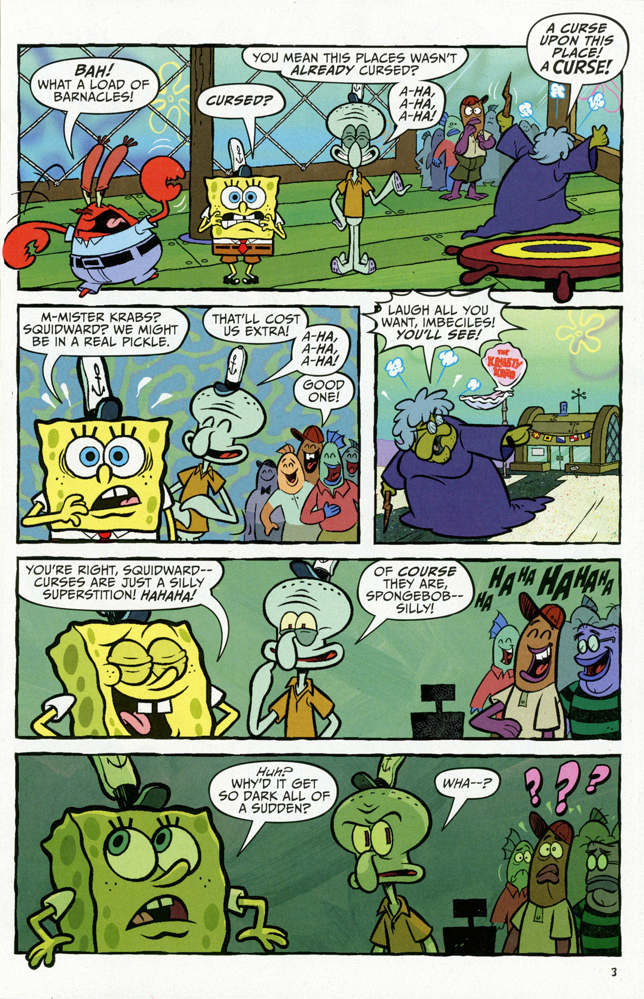 Read online SpongeBob Comics comic -  Issue #61 - 5