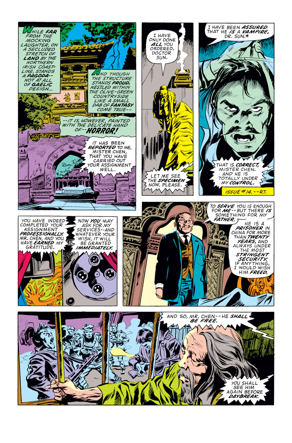 Read online Tomb of Dracula (1972) comic -  Issue #16 - 12