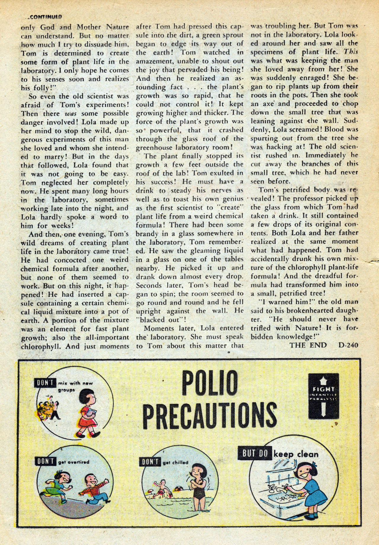 Read online Uncanny Tales comic -  Issue #14 - 16