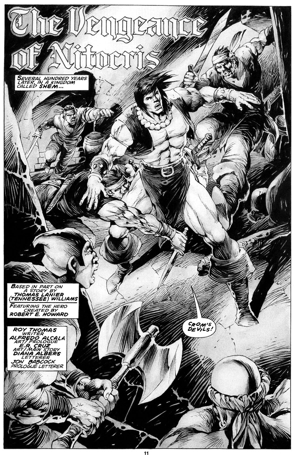 Read online The Savage Sword Of Conan comic -  Issue #216 - 13