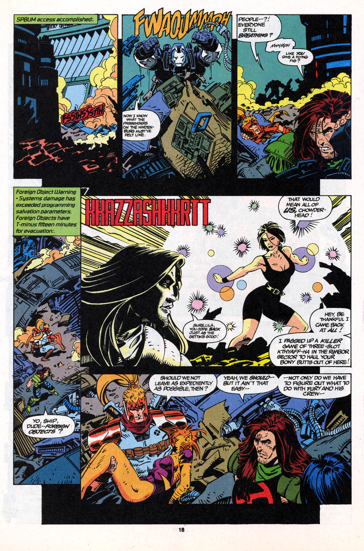 Read online X-Force (1991) comic -  Issue #21 - 19