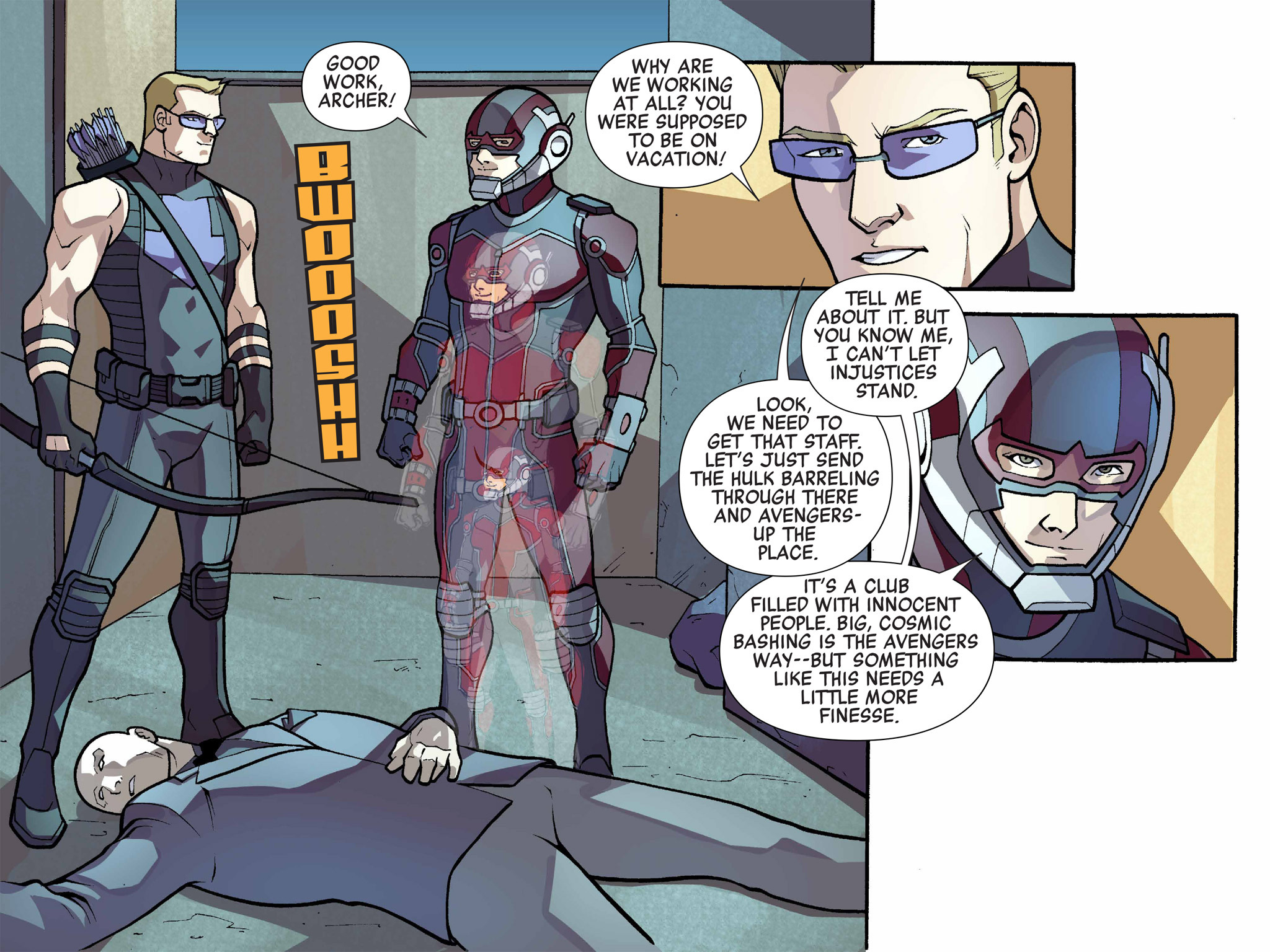 Read online Marvel Universe Avengers Infinite Comic comic -  Issue #9 - 15