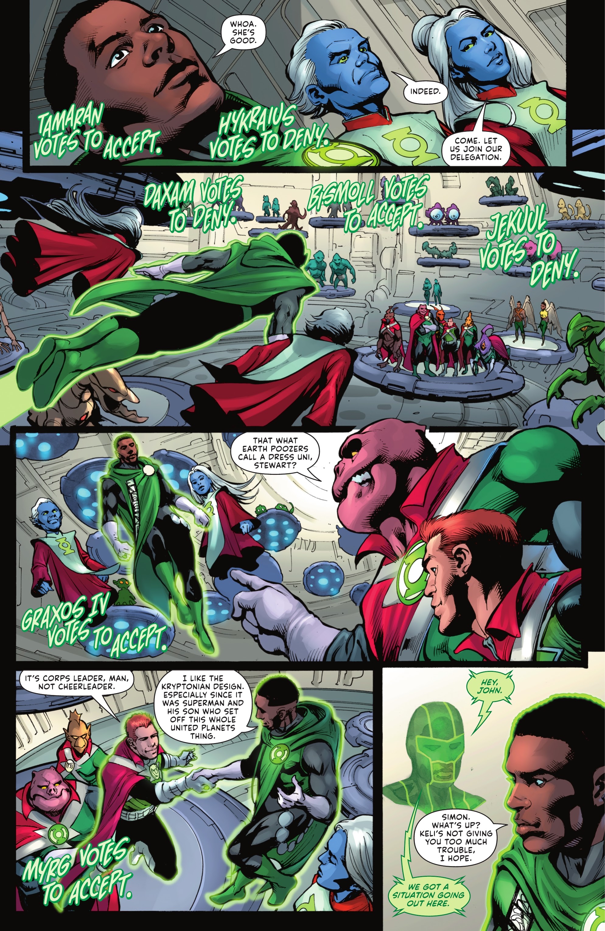 Read online Green Lantern (2021) comic -  Issue #1 - 18