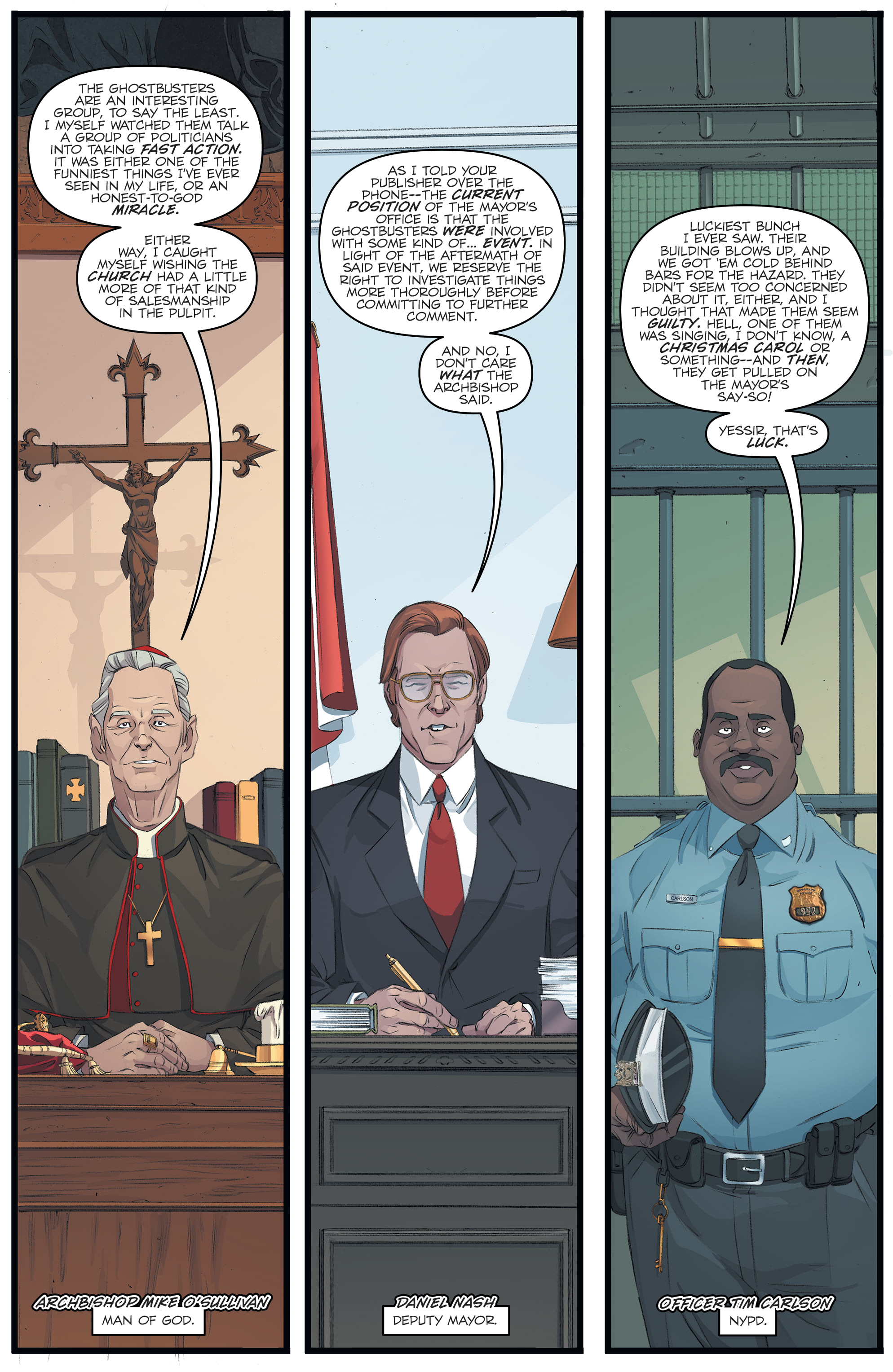 Read online Ghostbusters: Year One comic -  Issue #1 - 5