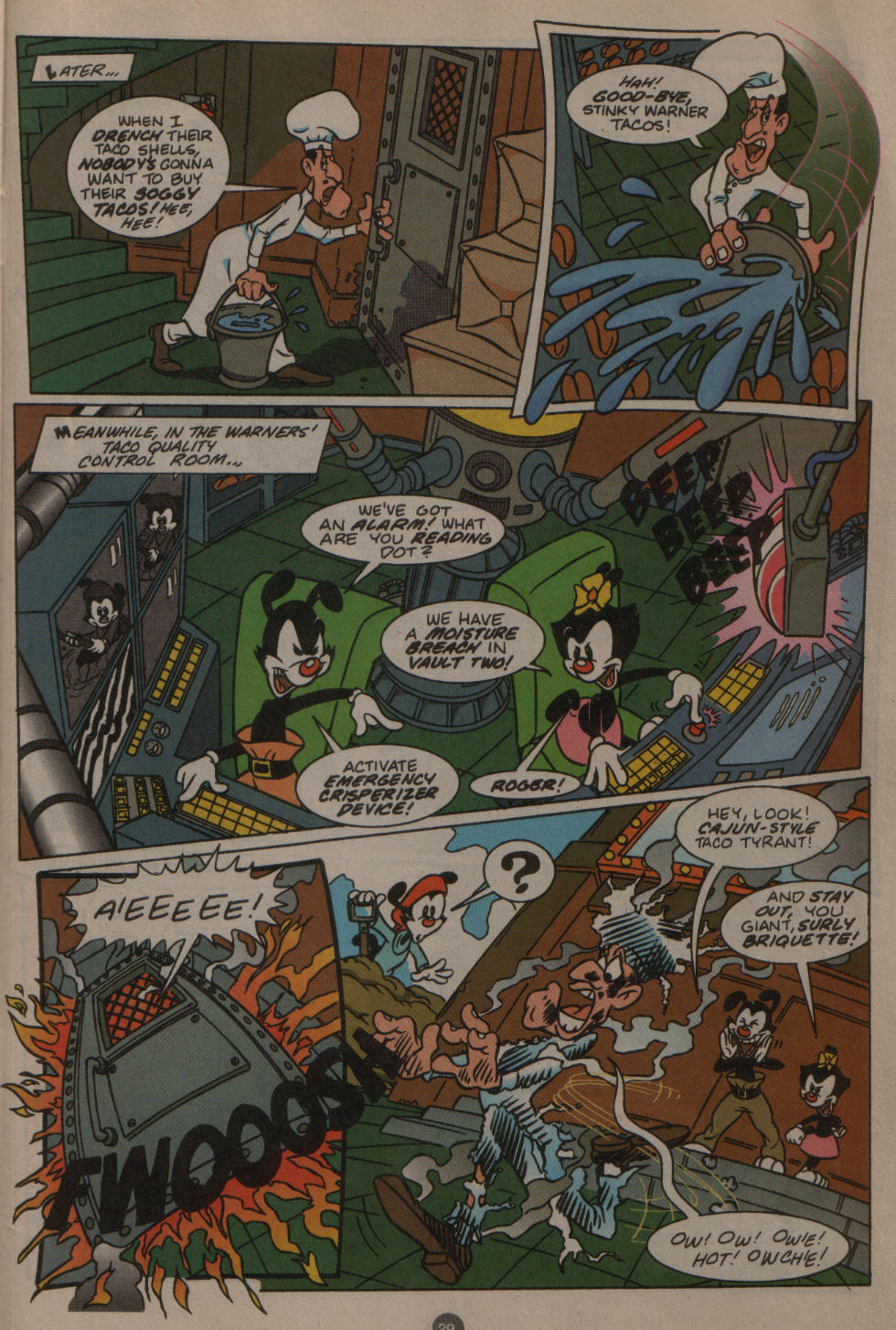 Read online Animaniacs comic -  Issue #20 - 22