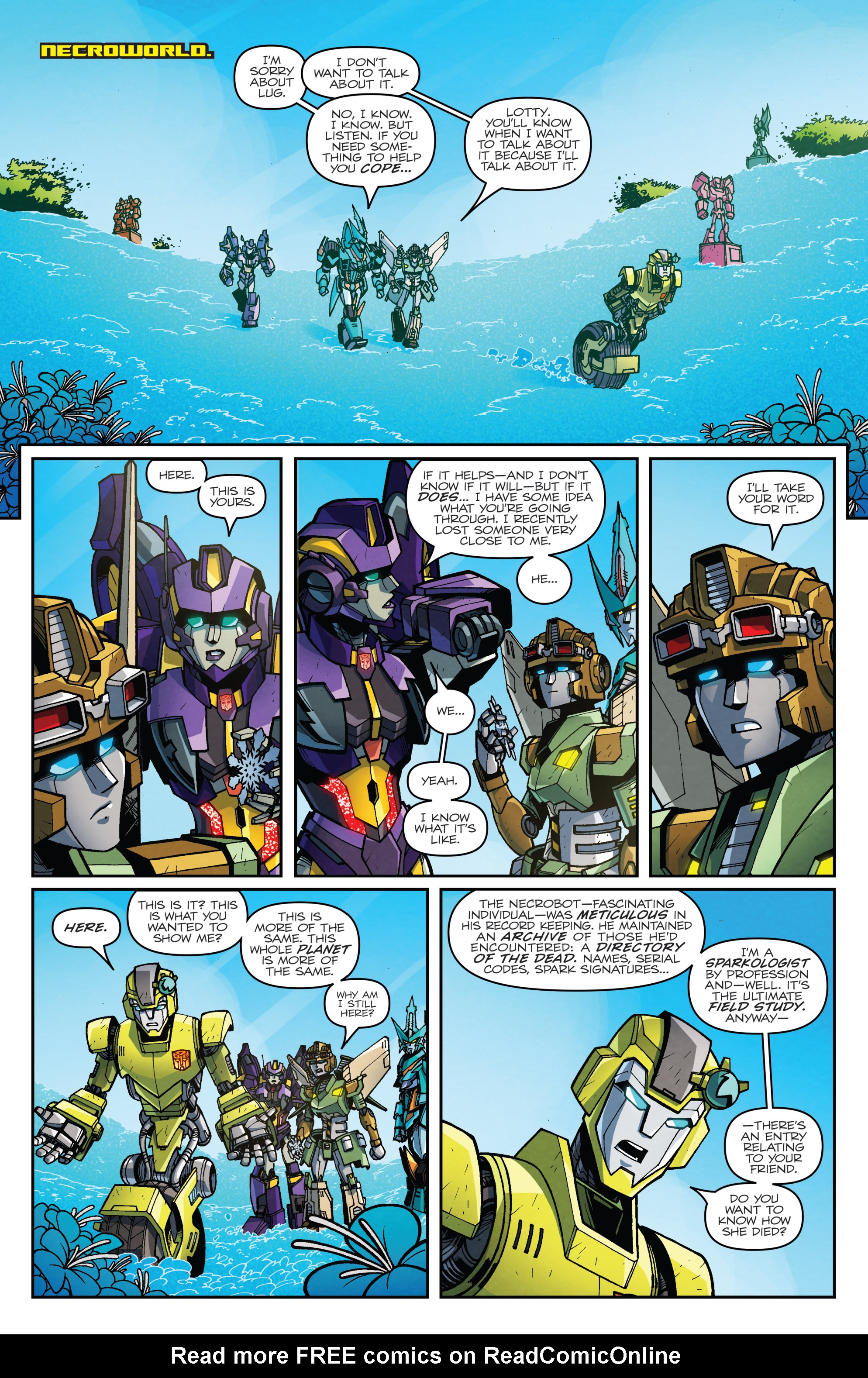 Read online Transformers: Lost Light comic -  Issue #6 - 6