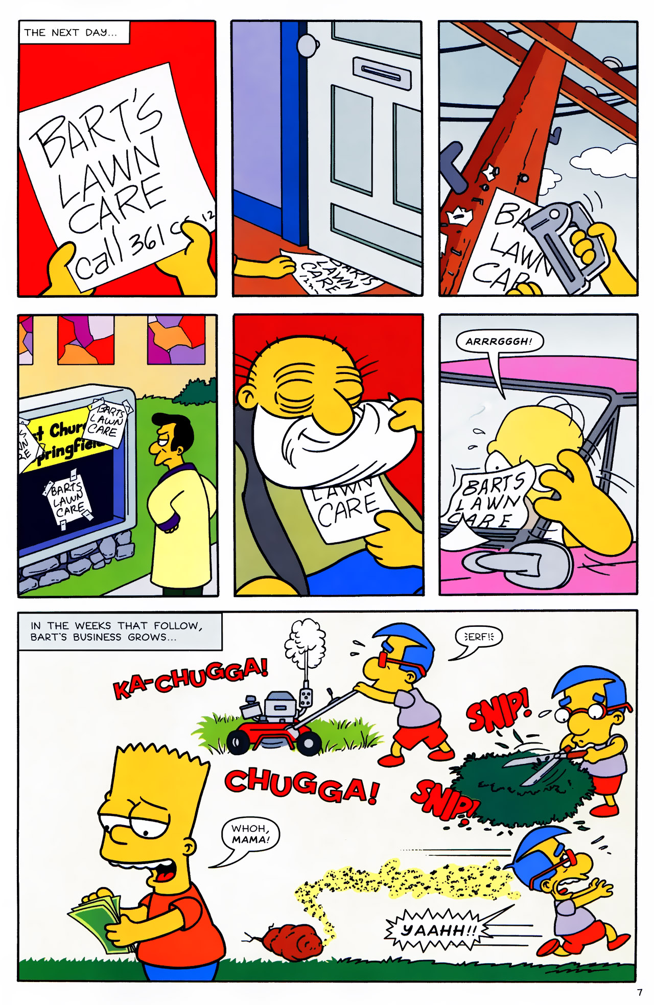 Read online Simpsons Comics comic -  Issue #140 - 8