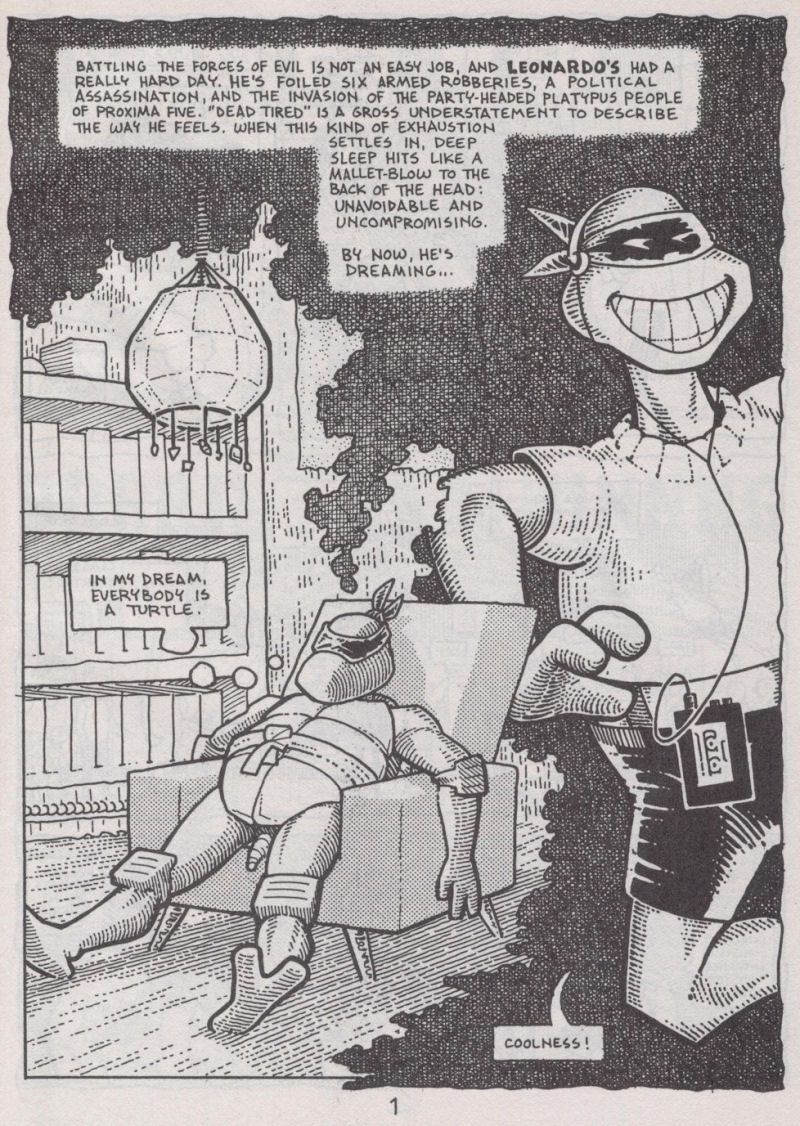 Read online Teenage Mutant Ninja Turtles (1984) comic -  Issue #41 - 2