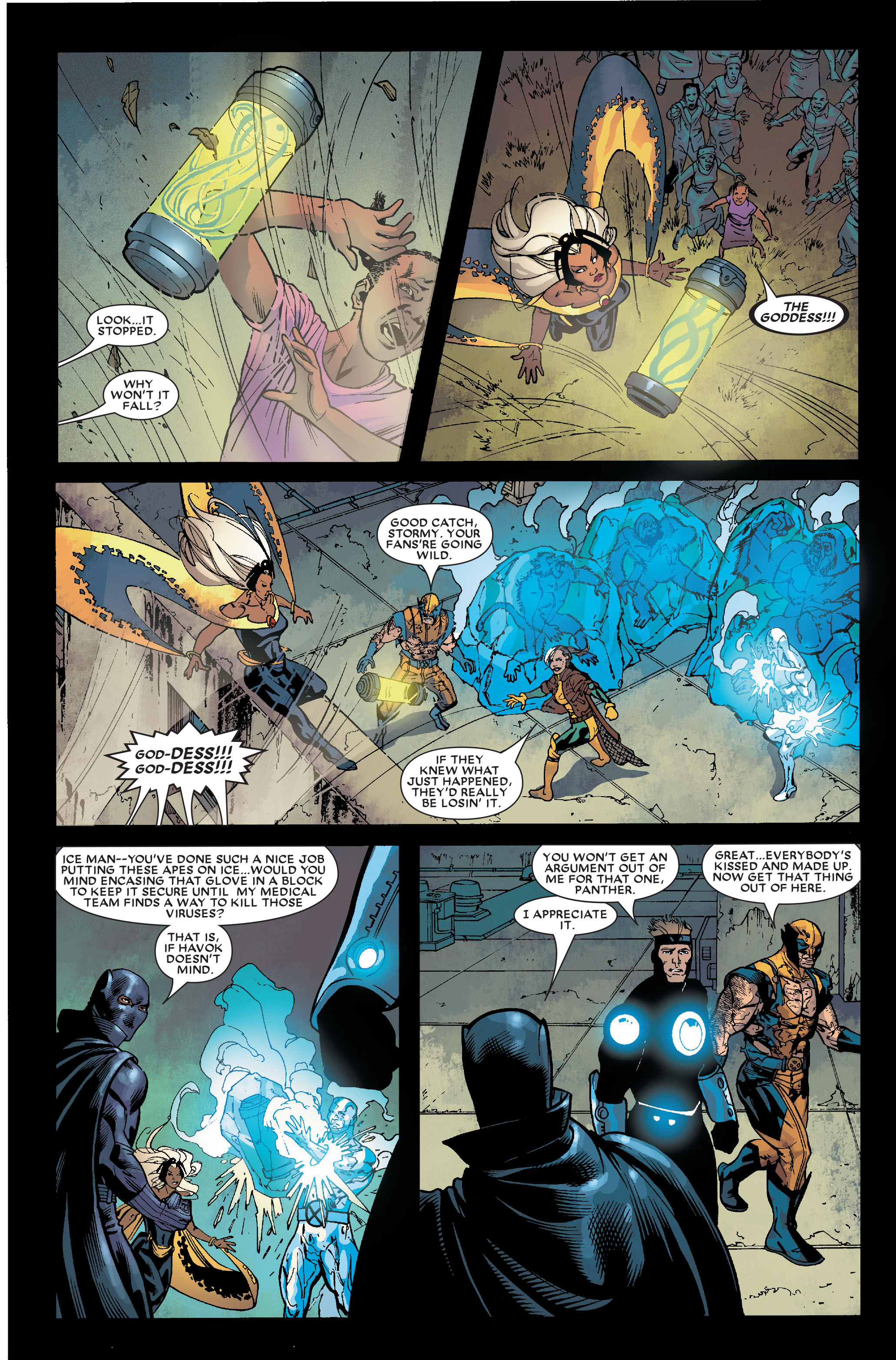 Read online X-Men/Black Panther: Wild Kingdom comic -  Issue # TPB - 93