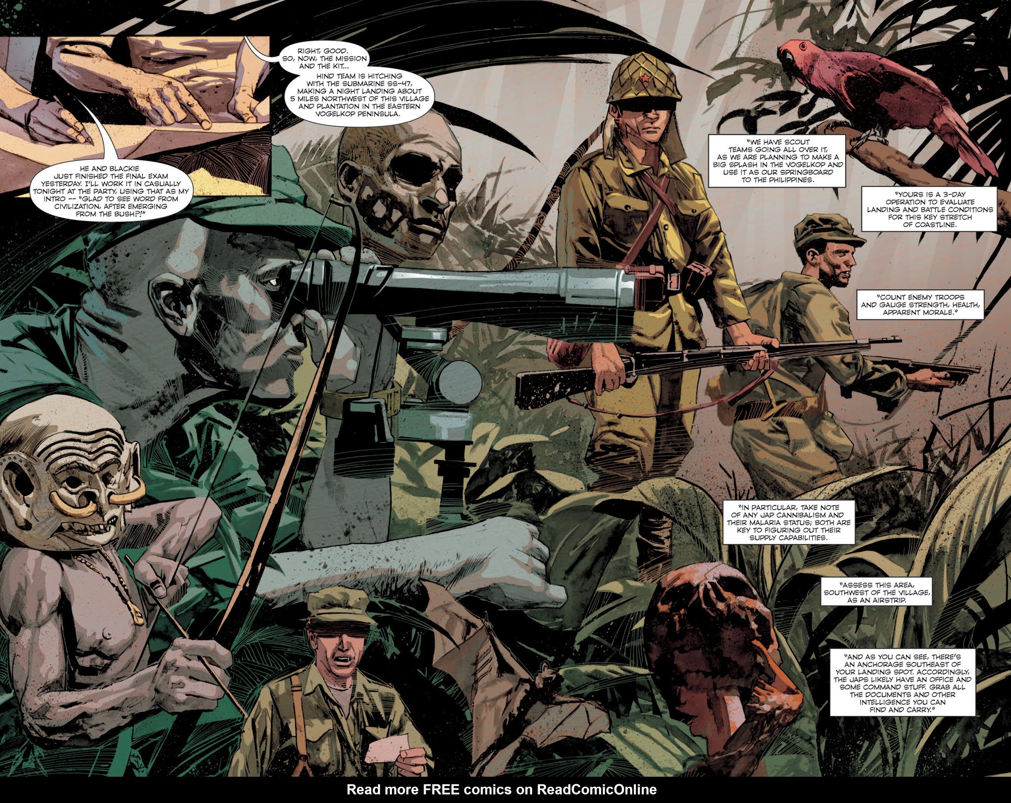 Read online Fever Ridge: A Tale of MacArthur's Jungle War comic -  Issue #3 - 17