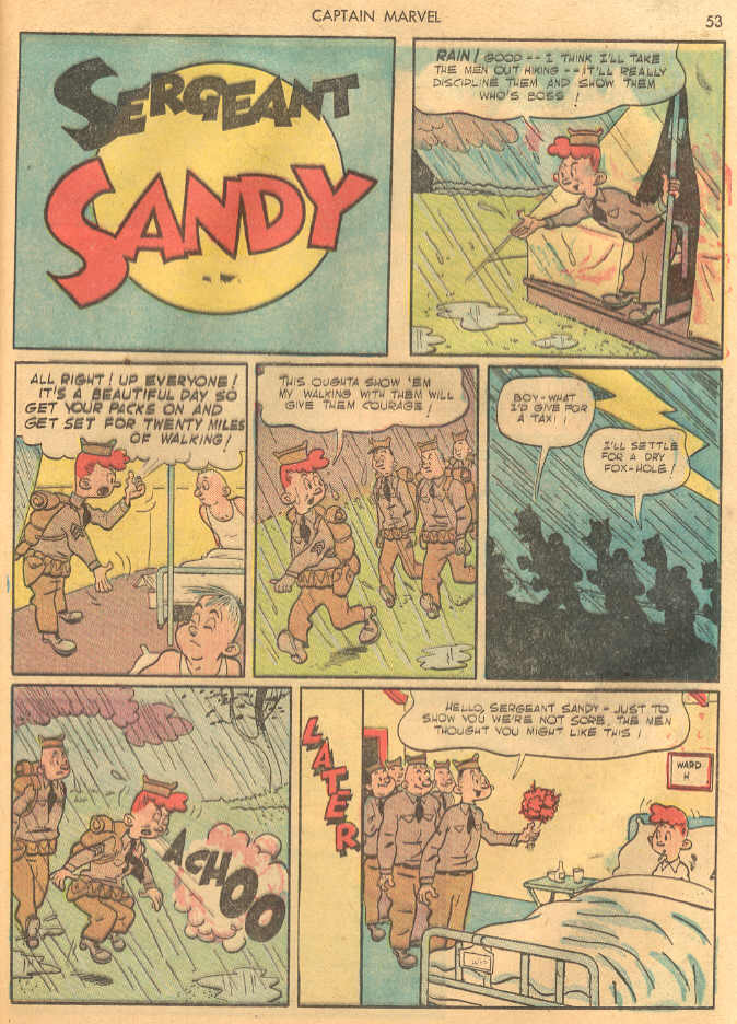 Read online Captain Marvel Adventures comic -  Issue #28 - 53