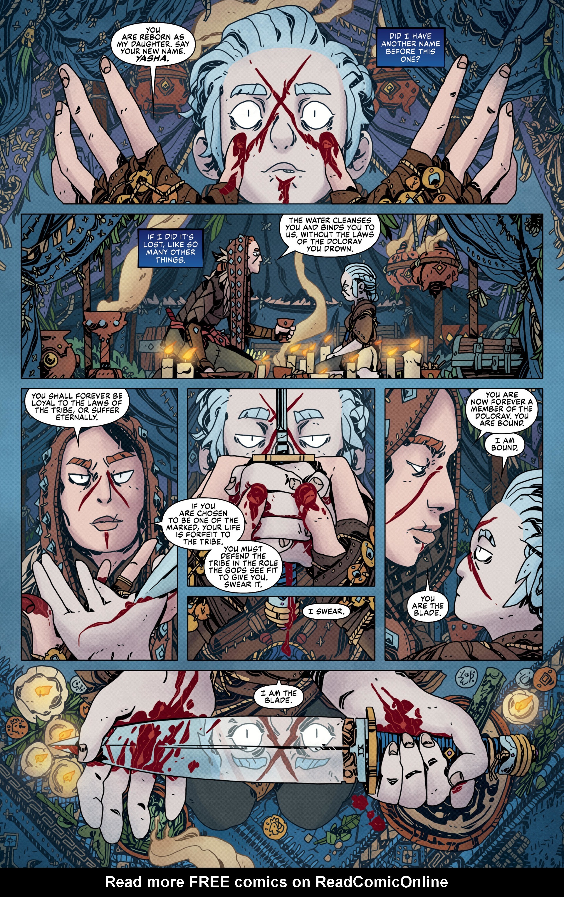 Read online Critical Role: The Mighty Nein Origins - Yasha Nydoorin comic -  Issue # Full - 13