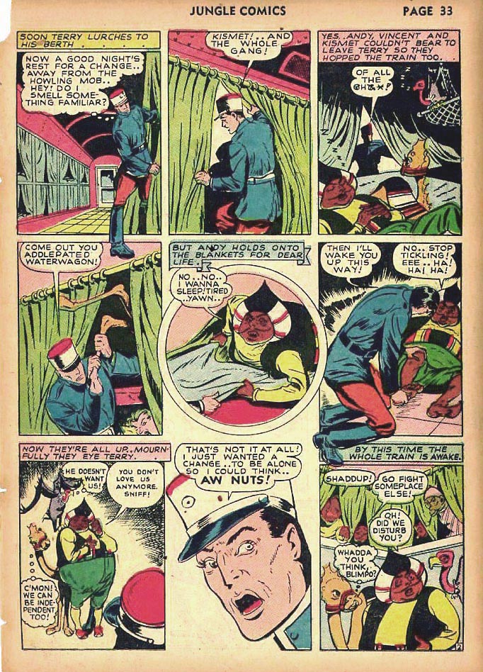 Read online Jungle Comics comic -  Issue #24 - 35