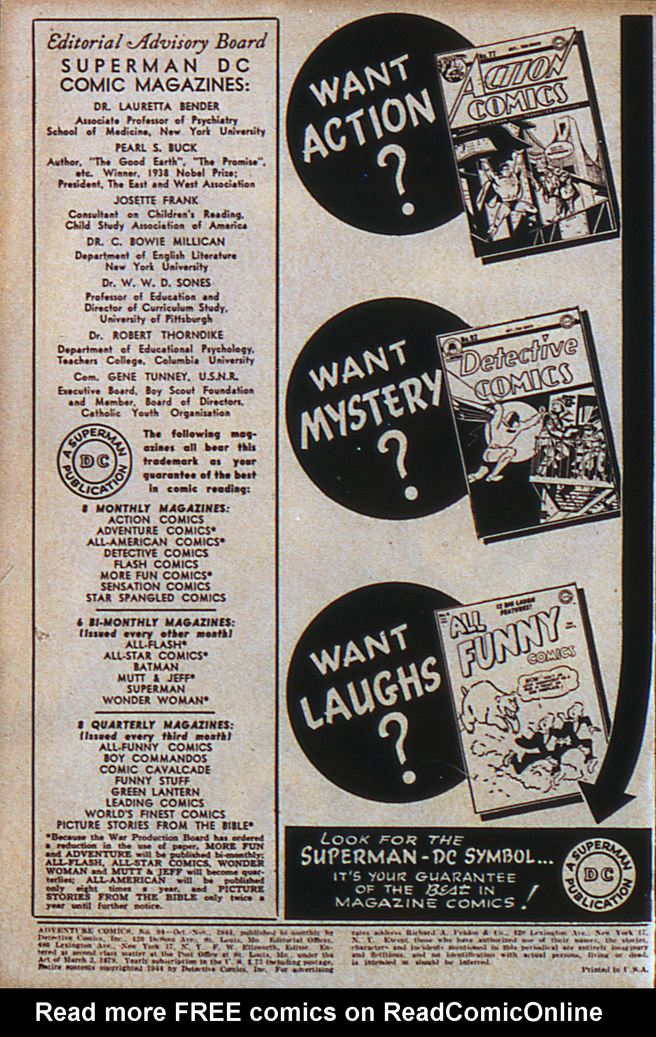 Read online Adventure Comics (1938) comic -  Issue #94 - 3