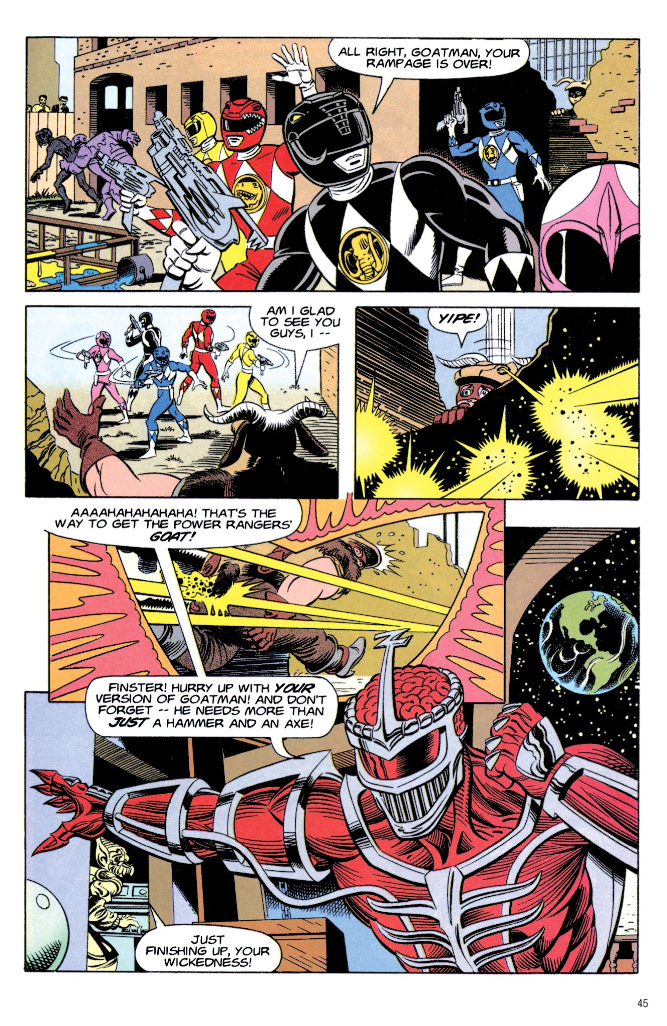 Read online Mighty Morphin Power Rangers Archive comic -  Issue # TPB 1 (Part 1) - 45