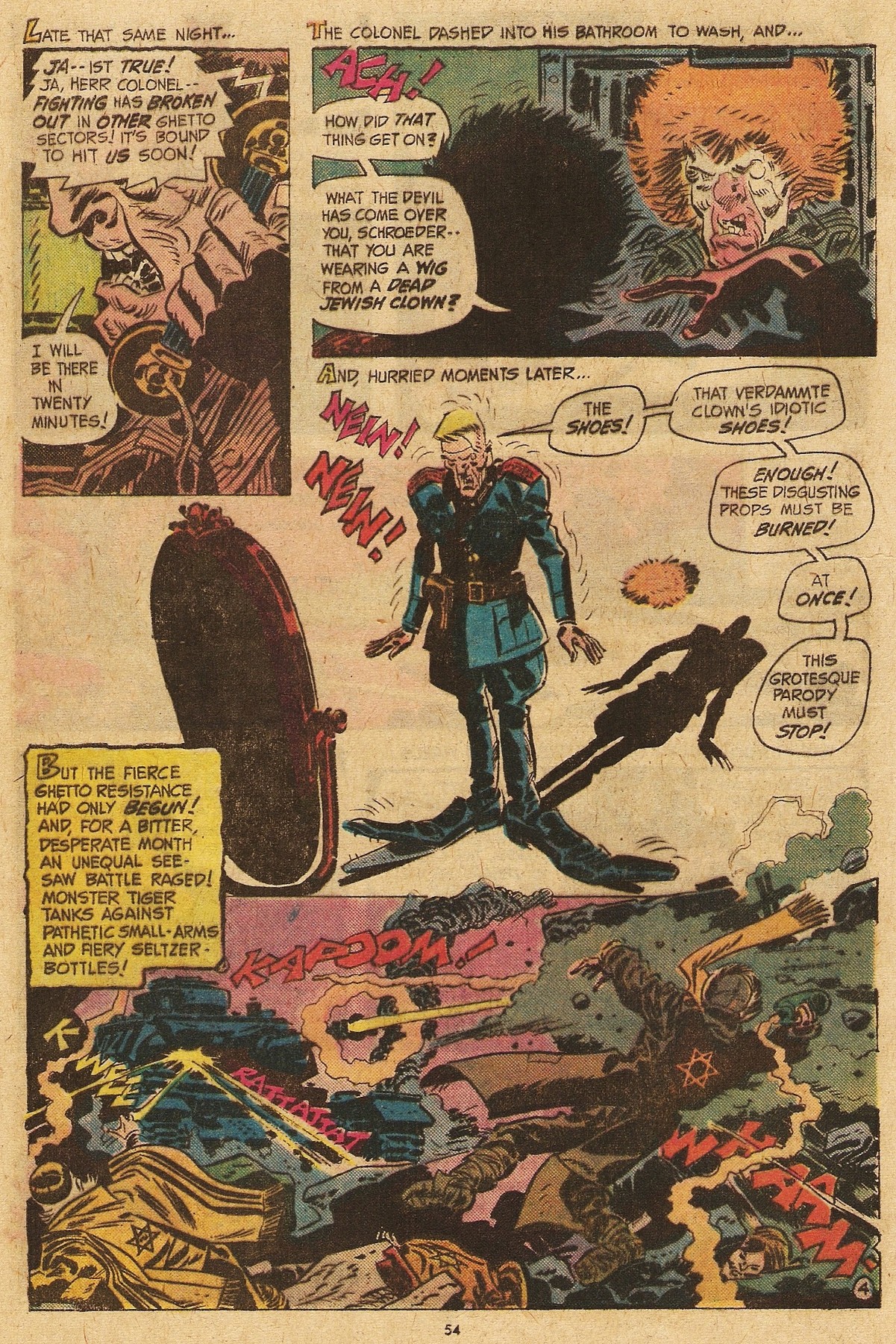 Read online Weird War Tales (1971) comic -  Issue #36 - 54