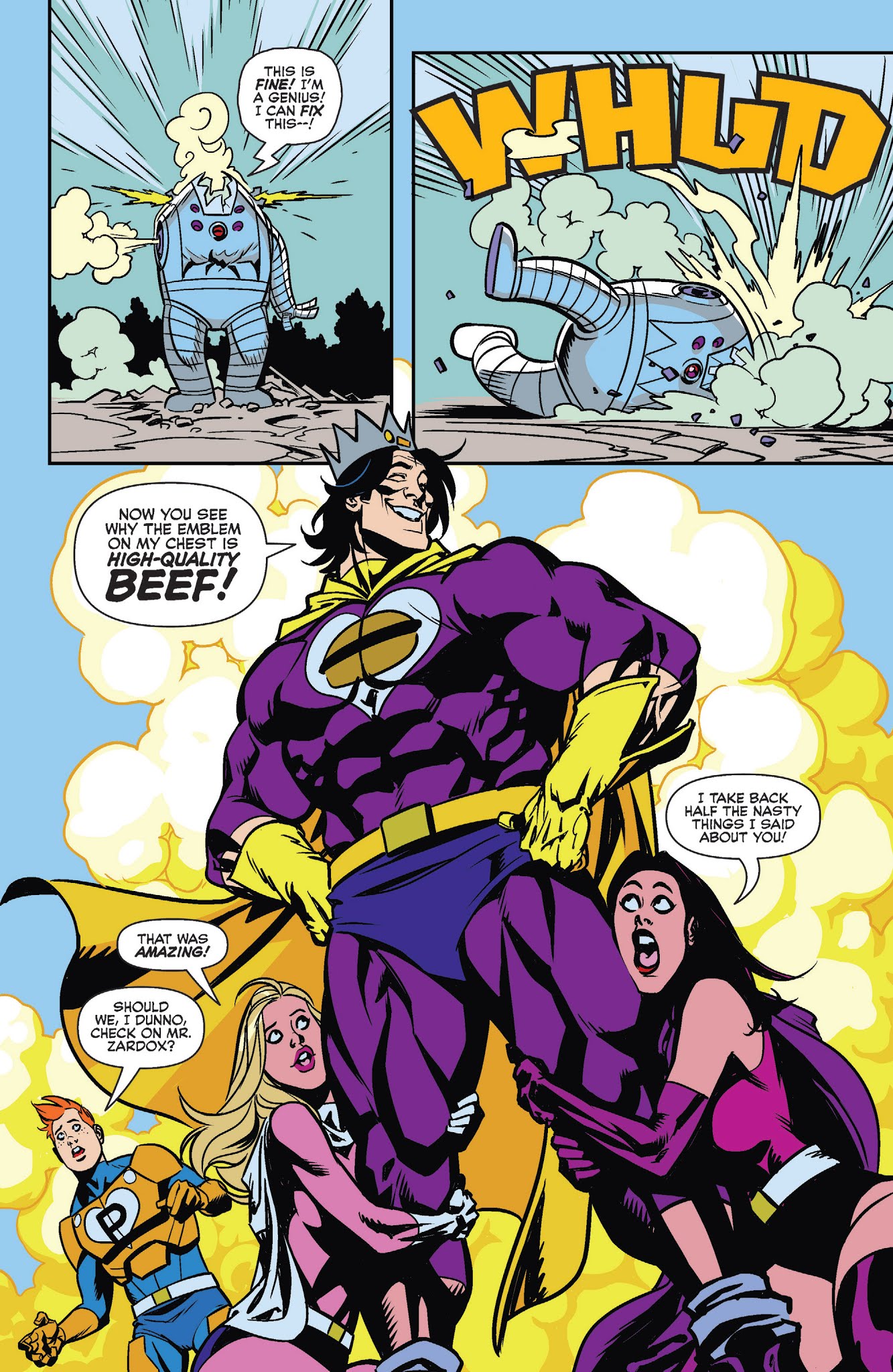 Read online Archie's Superteens Versus Crusaders comic -  Issue #2 - 18