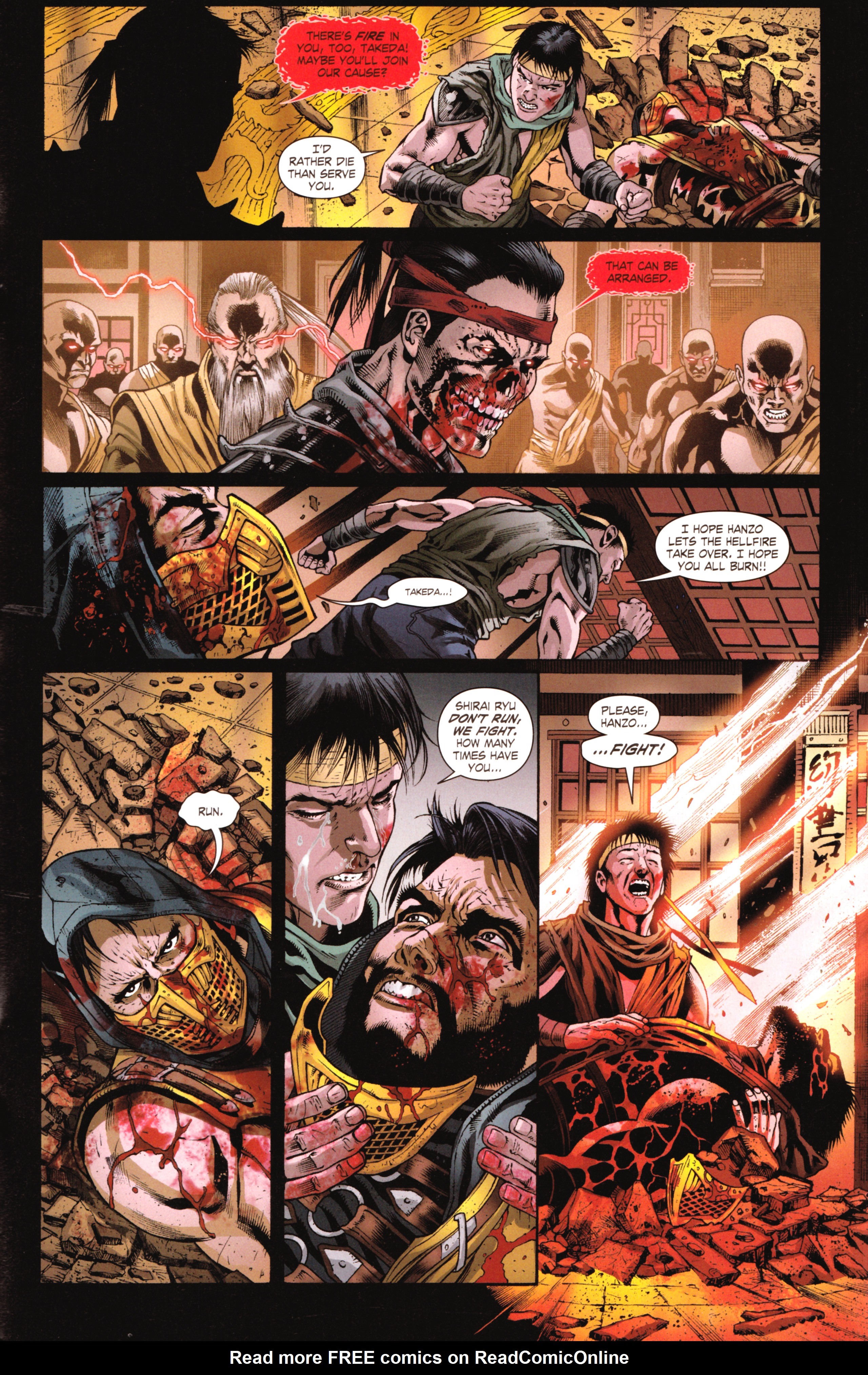 Read online Mortal Kombat X [II] comic -  Issue #8 - 33