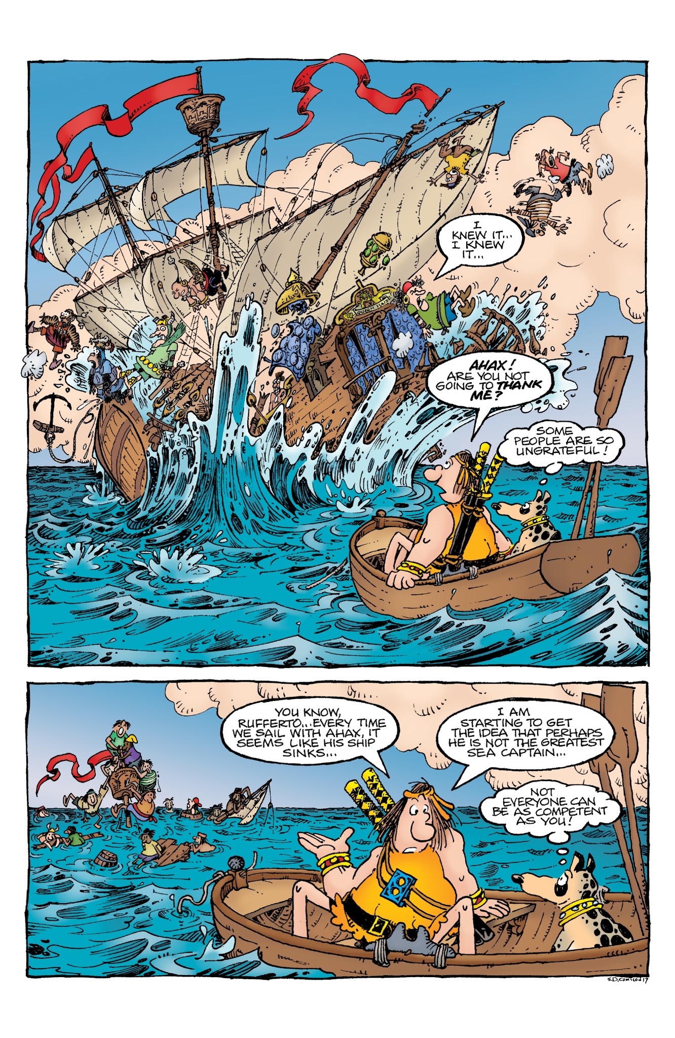 Read online Groo: Play of the Gods comic -  Issue #4 - 22