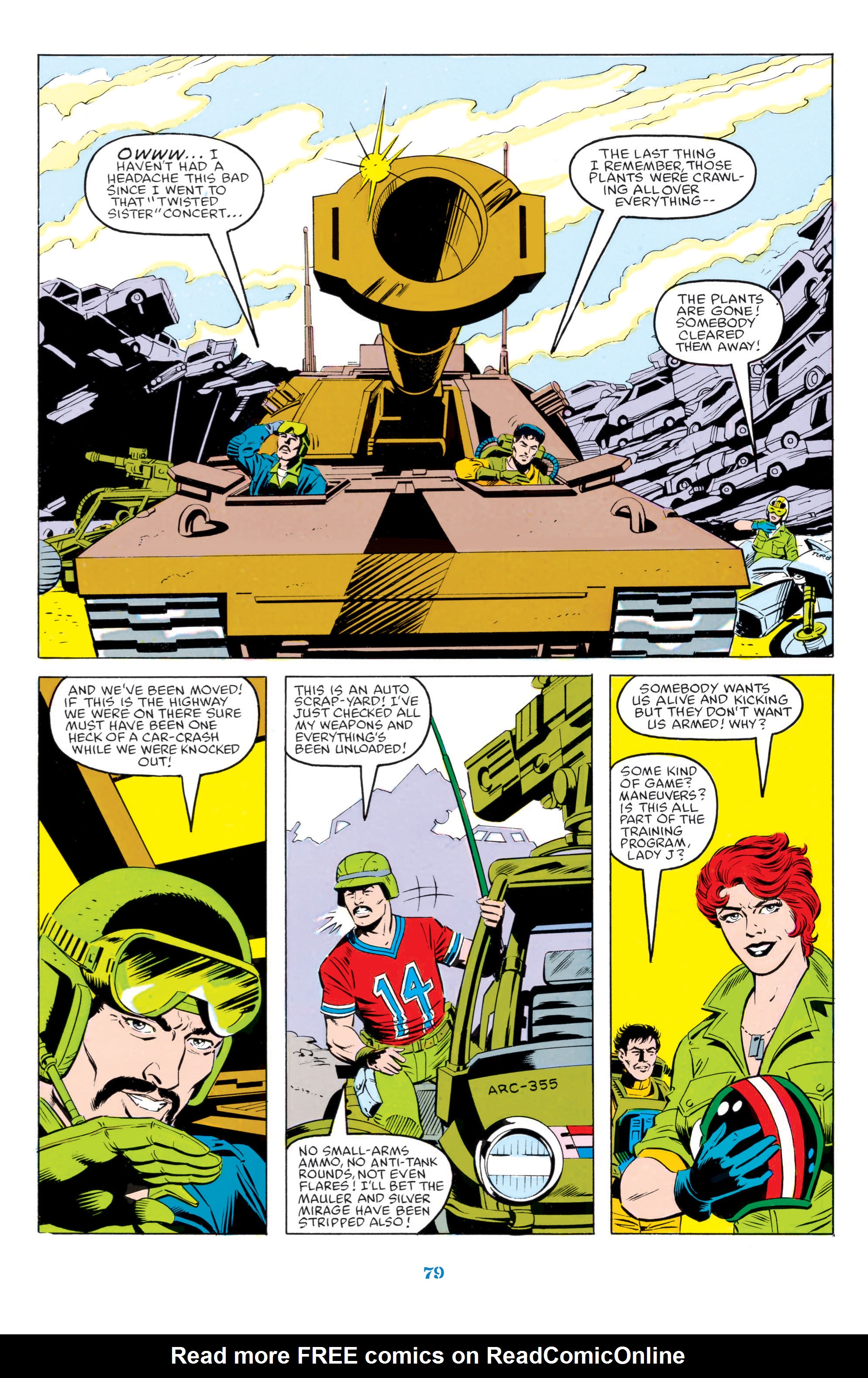 Read online Classic G.I. Joe comic -  Issue # TPB 5 (Part 1) - 80