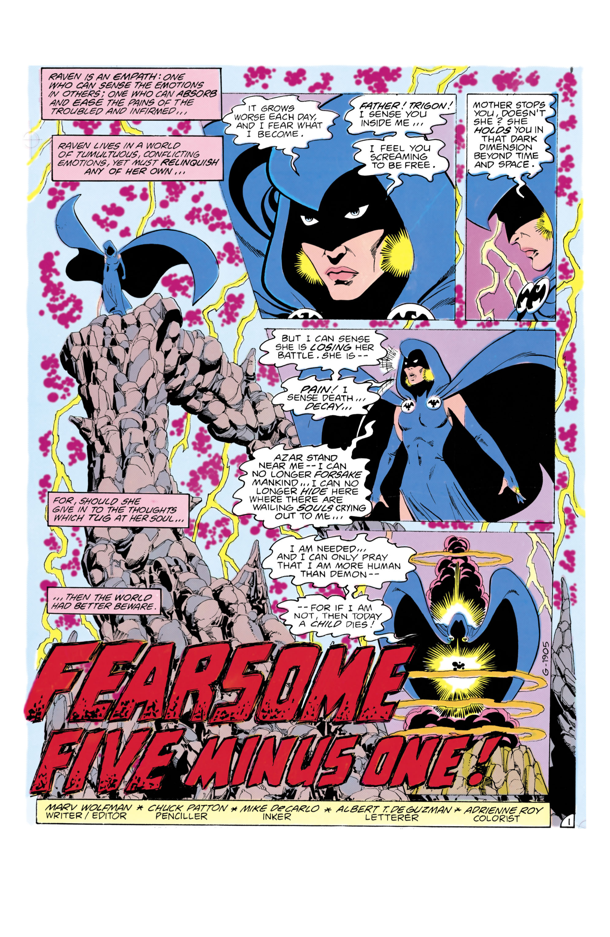Read online Tales of the Teen Titans comic -  Issue #56 - 2