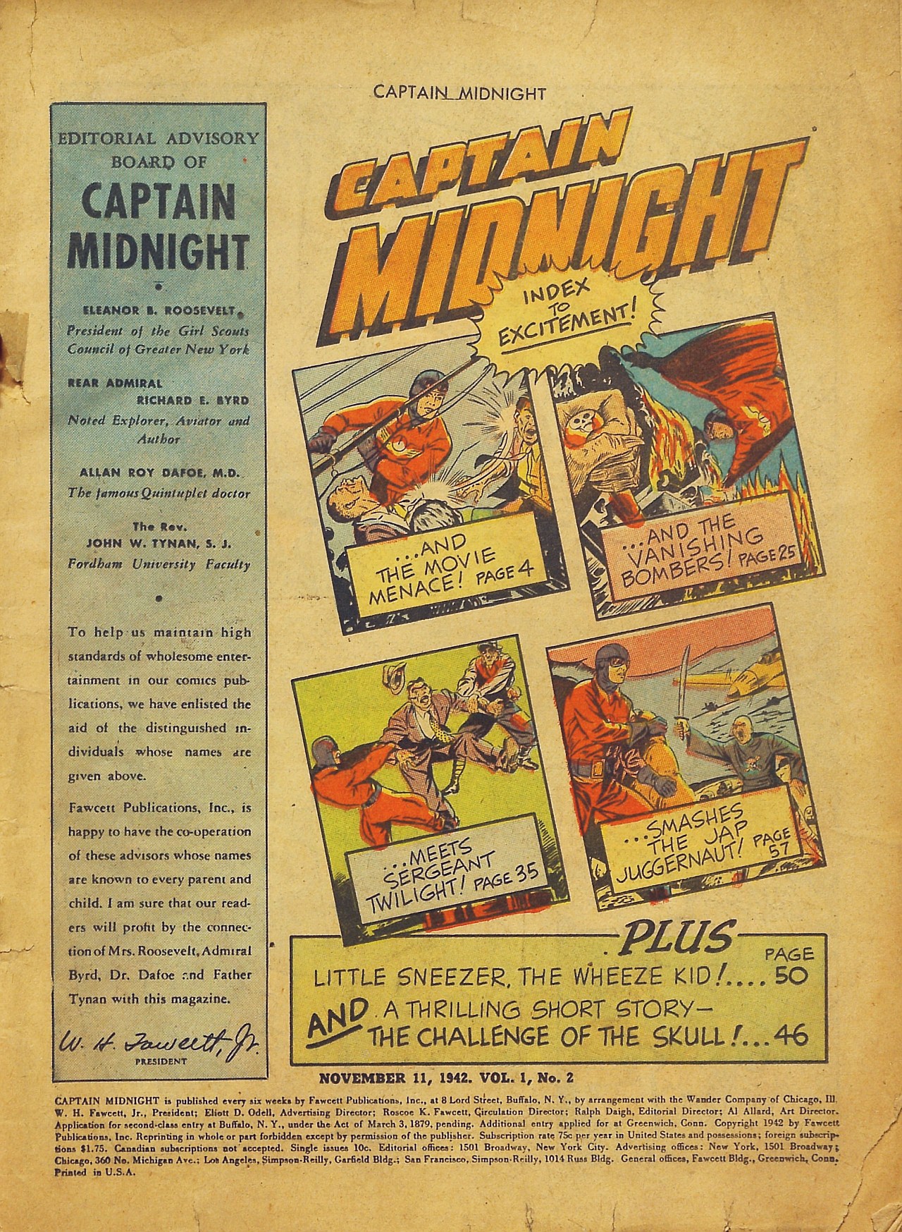 Read online Captain Midnight (1942) comic -  Issue #2 - 2